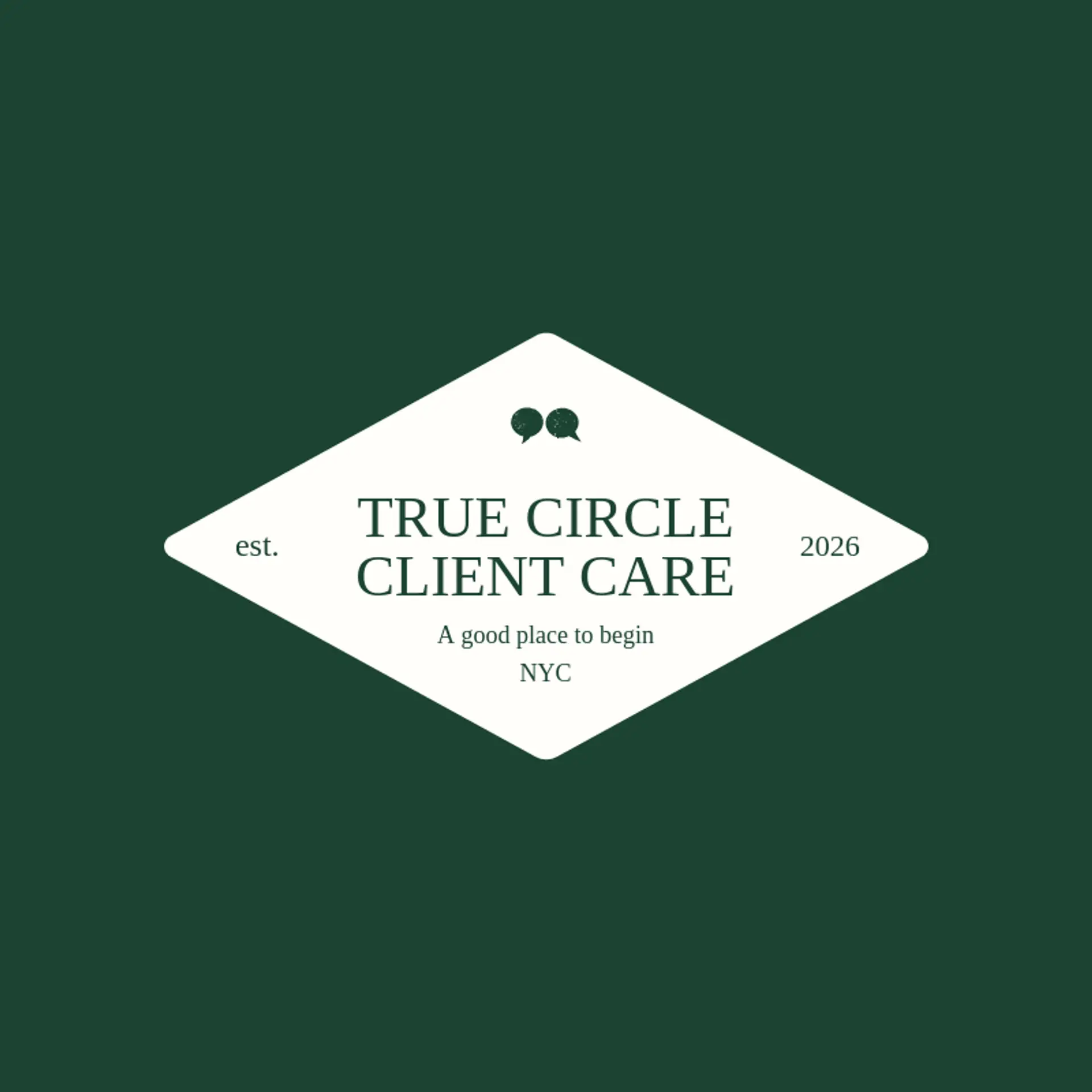 True Circle Client Care logo for contact