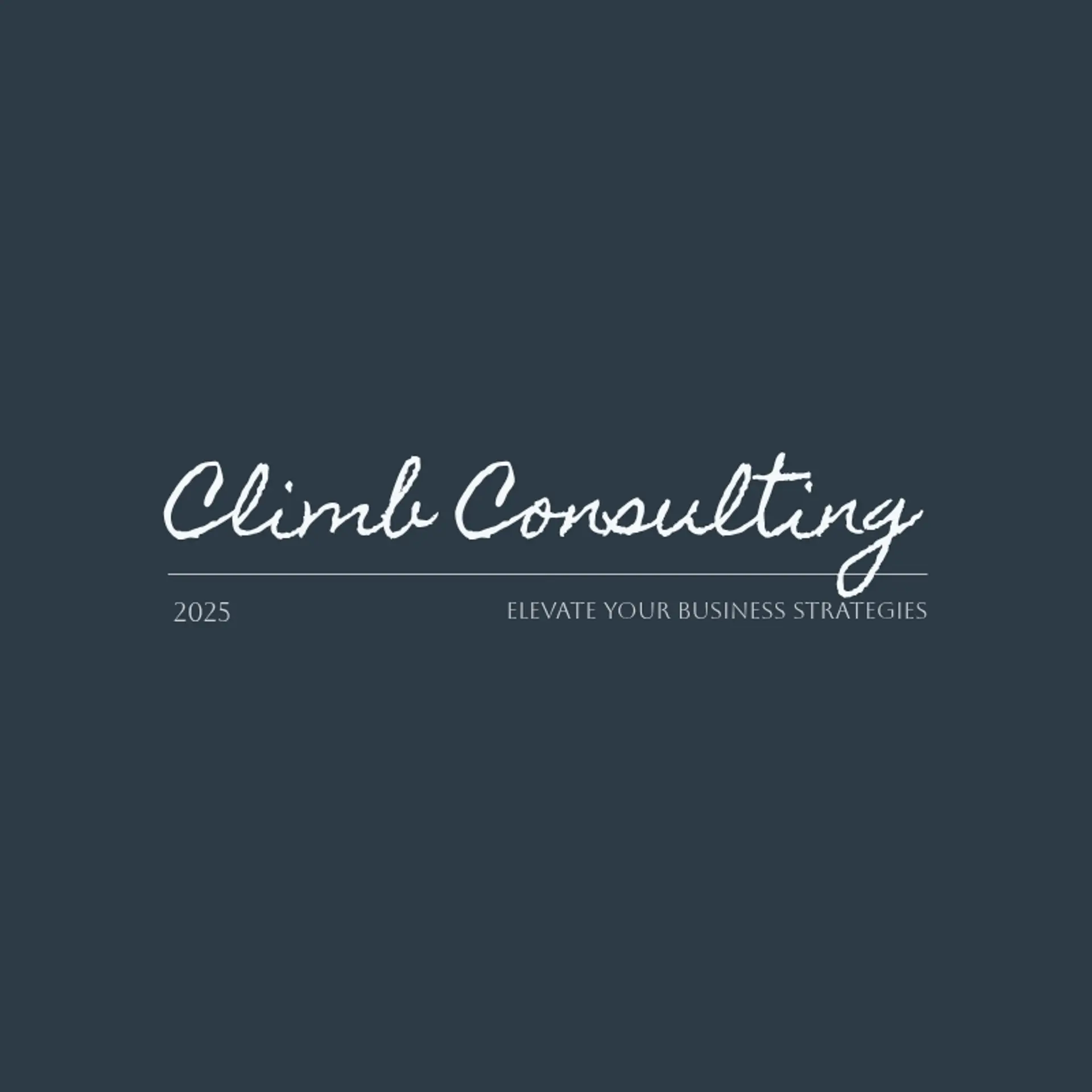 Climb Consulting logo for consulting firm