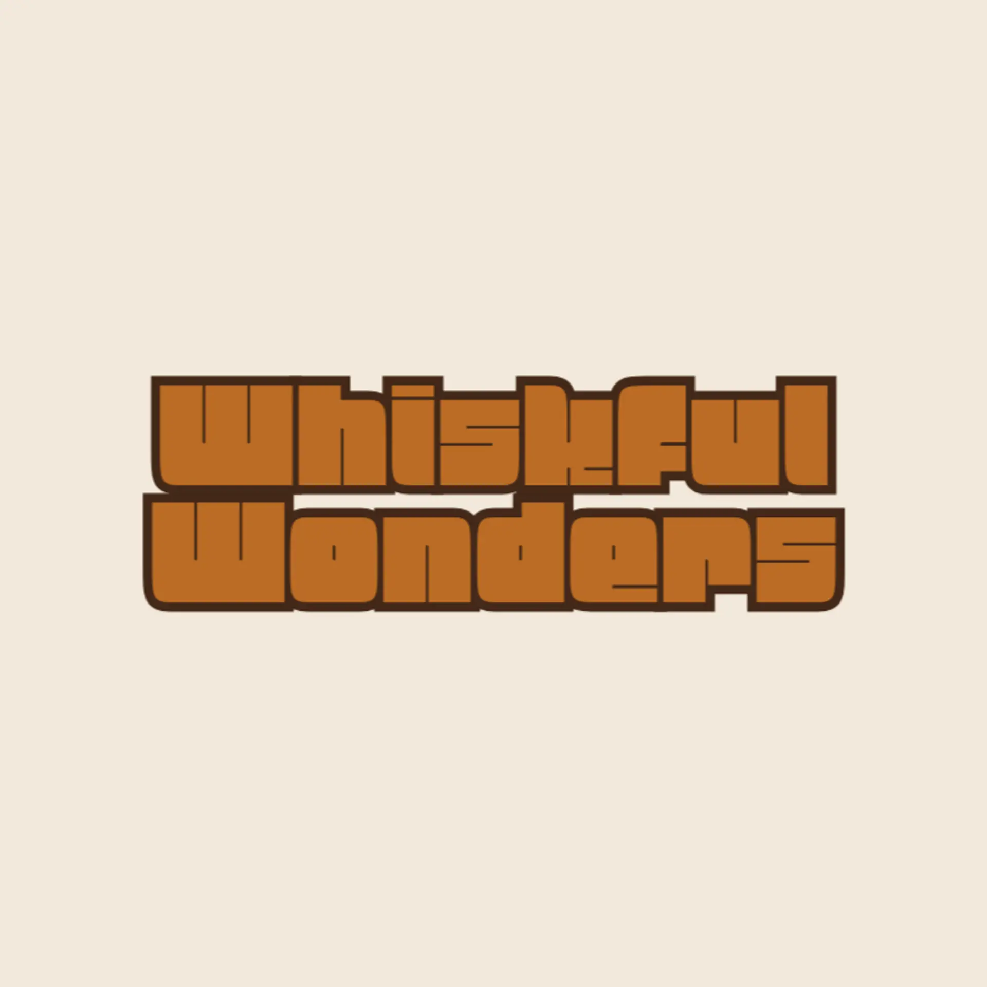 Whiskful Wonders logo for unique bakery