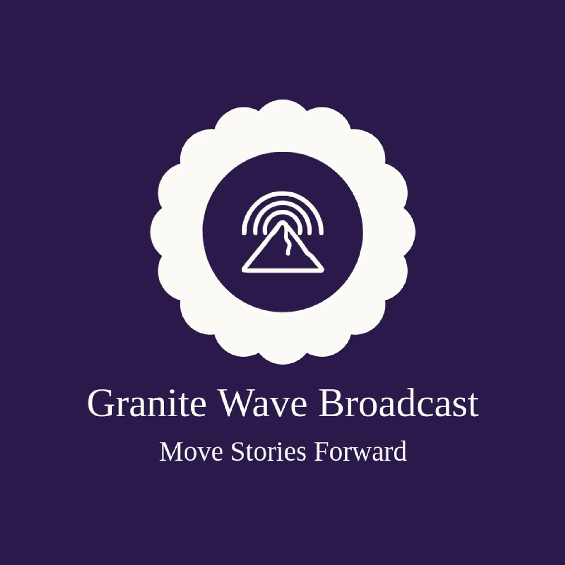 Granite Wave Broadcast logo for broadcast