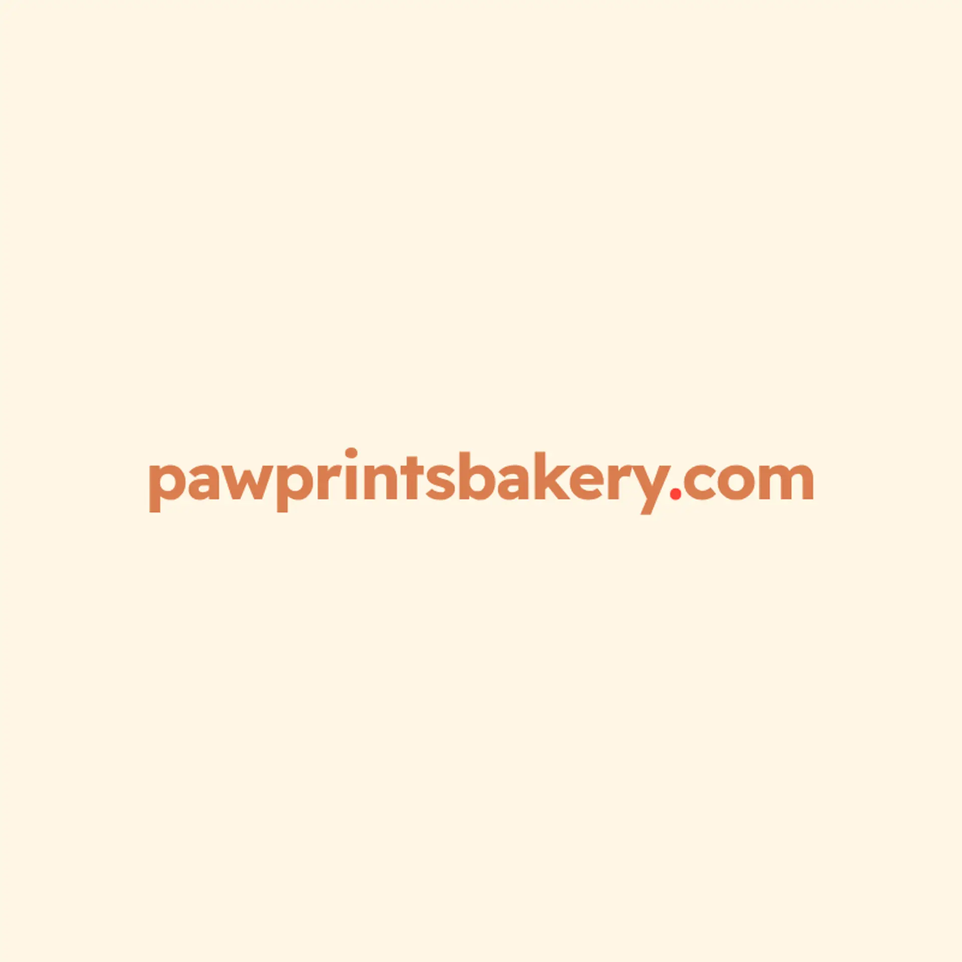 Paws & Pastries logo for dog bakery