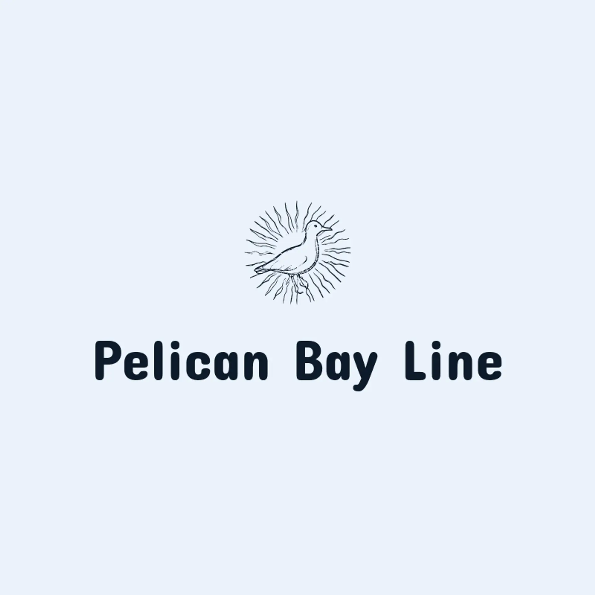 Pelican Bay Line logo for cruise