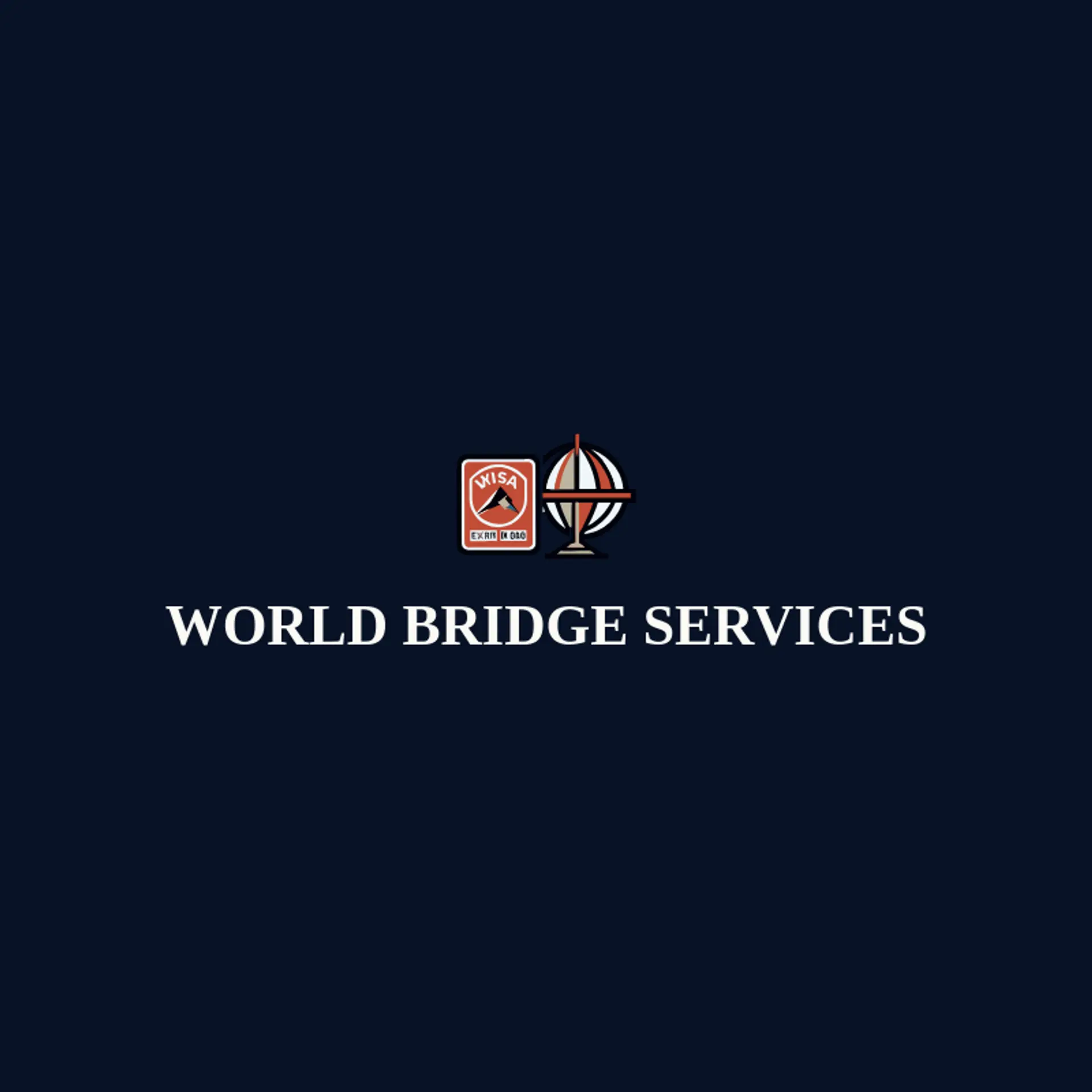 World Bridge Services logo for visa