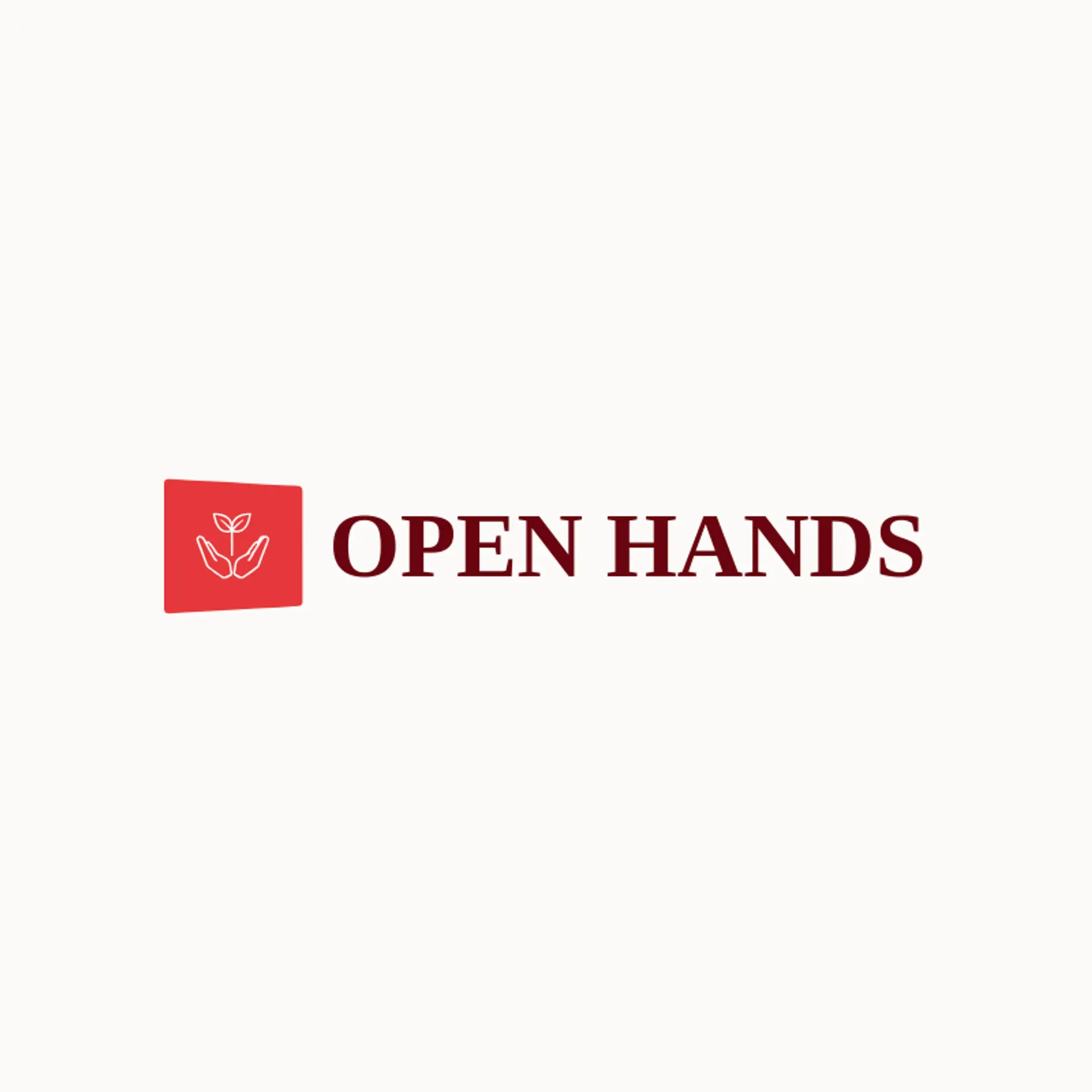 Open Hands logo for wellness