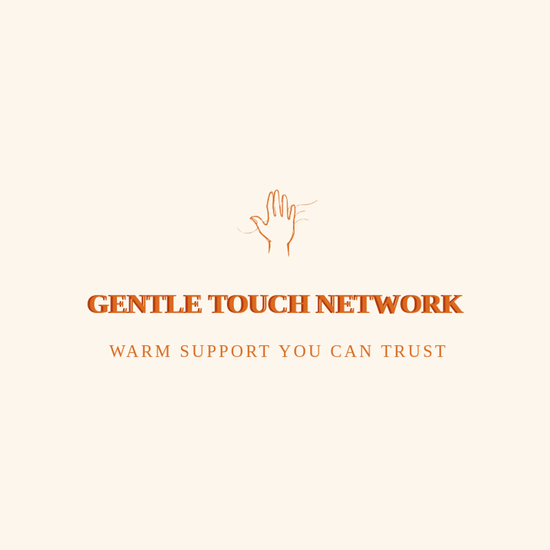 Gentle Touch Network logo for helping hand