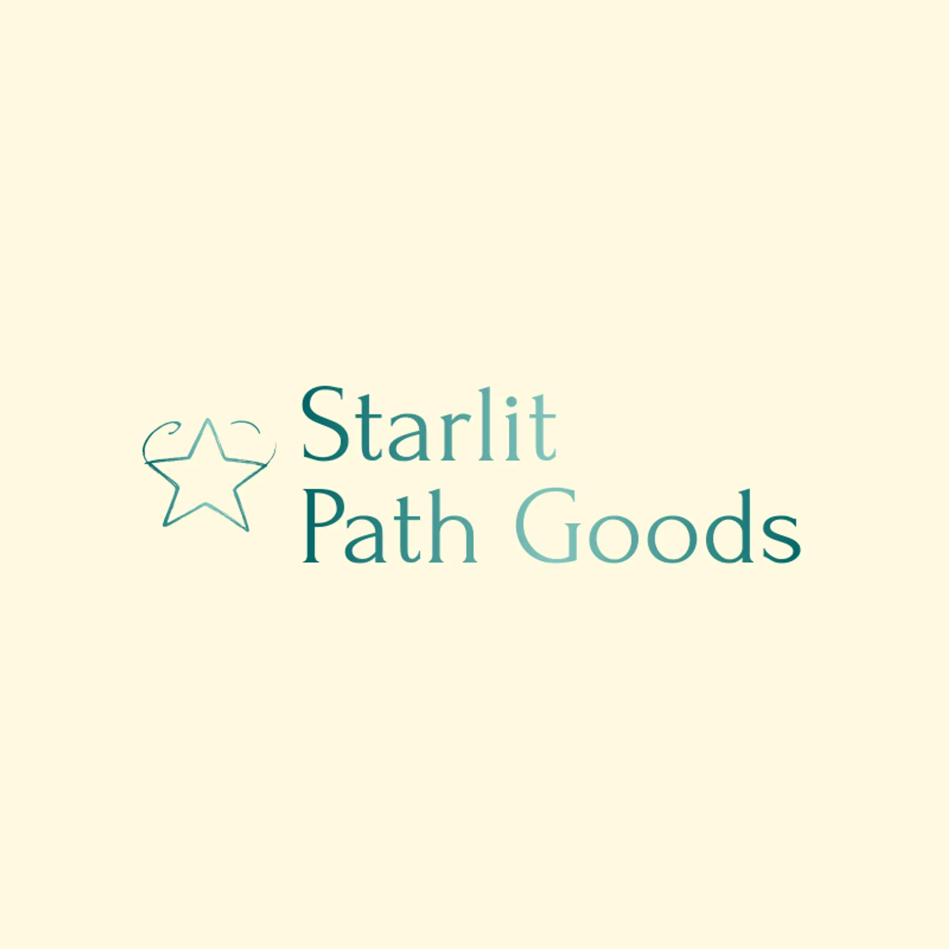 Starlit Path Goods logo for star