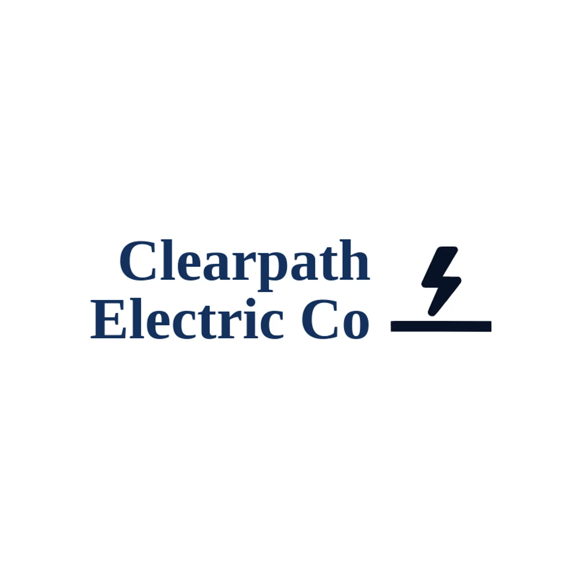 Clearpath Electric Co logo for electricity