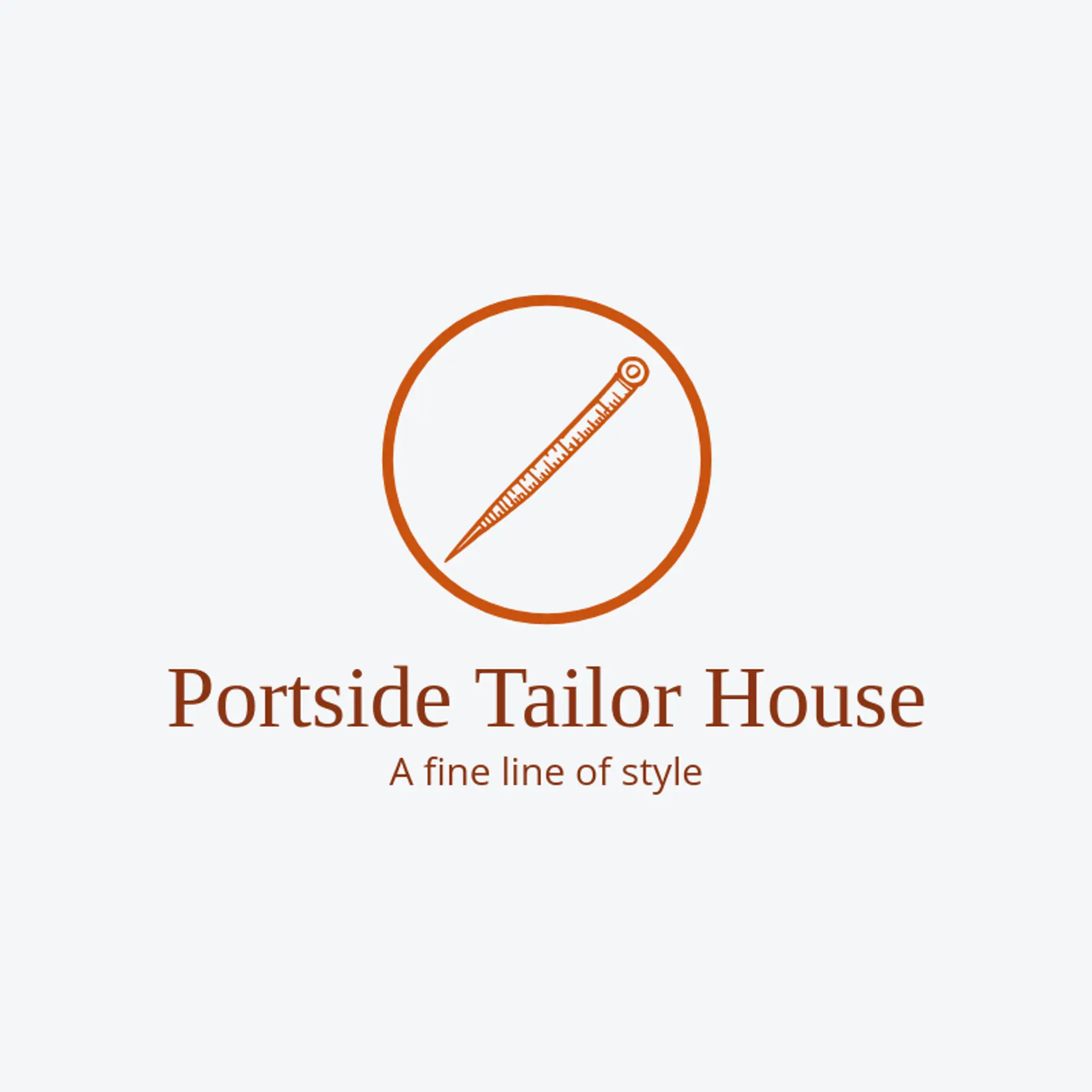 Portside Tailor House logo for mens fashion