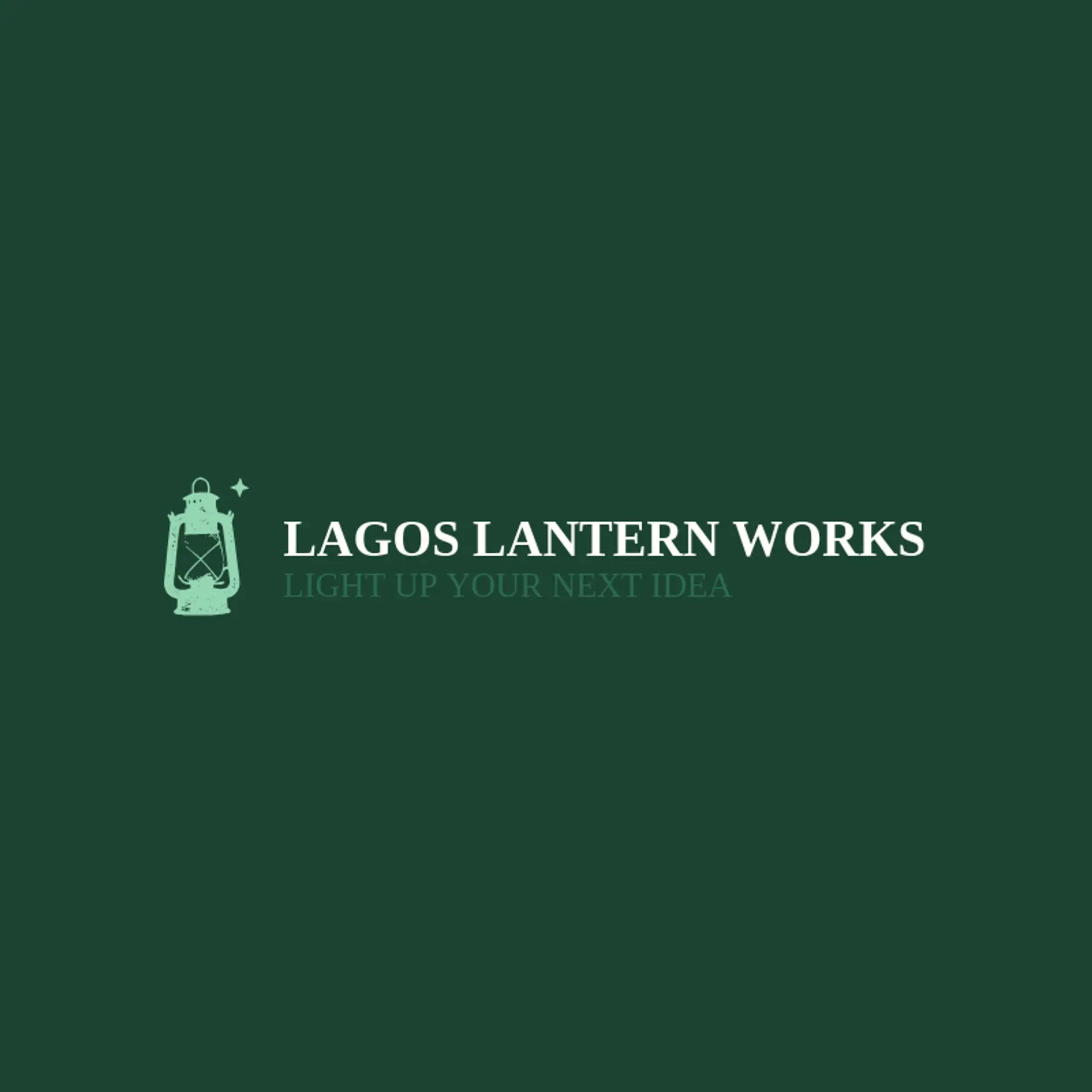 Lagos Lantern Works logo for african