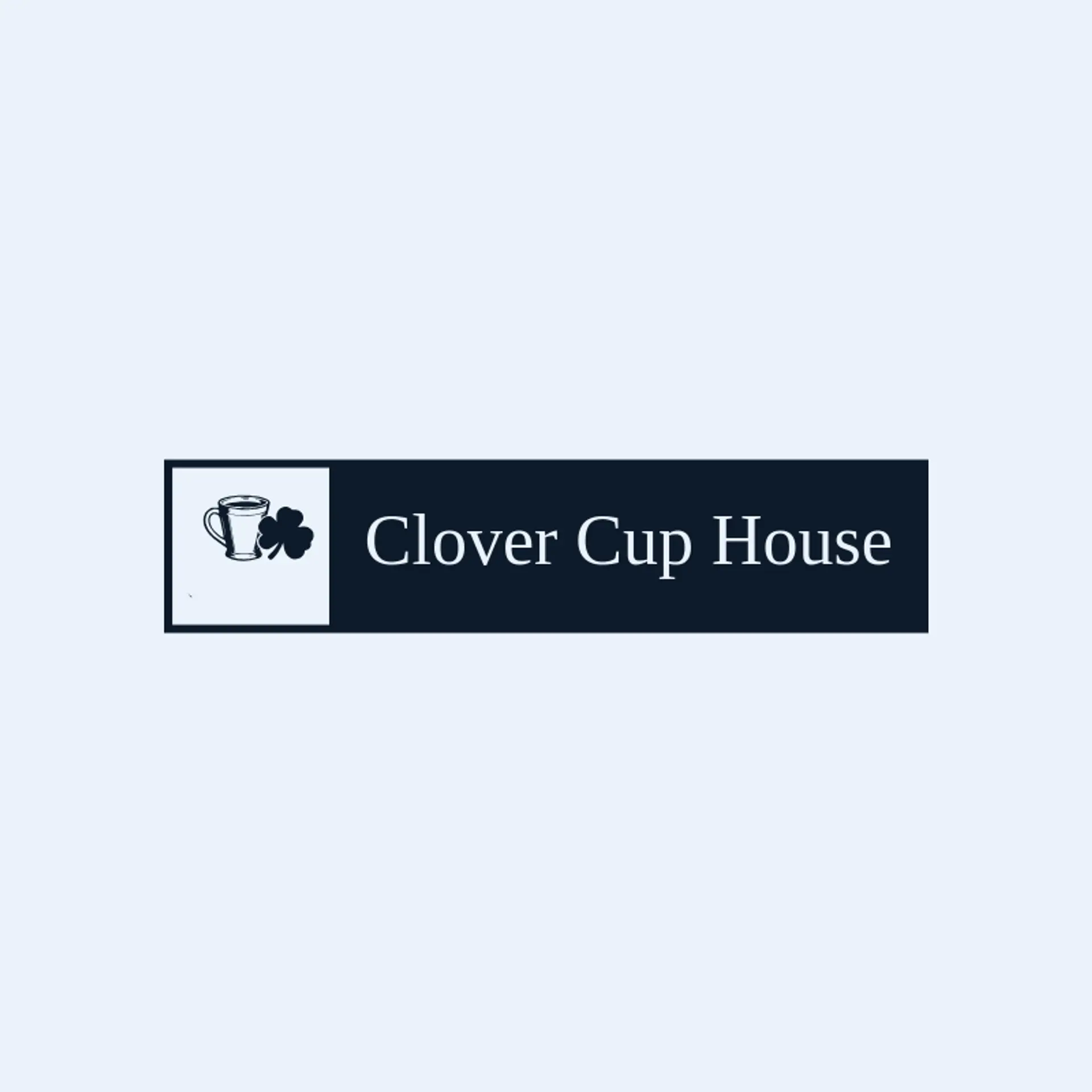 Clover Cup House logo for drink