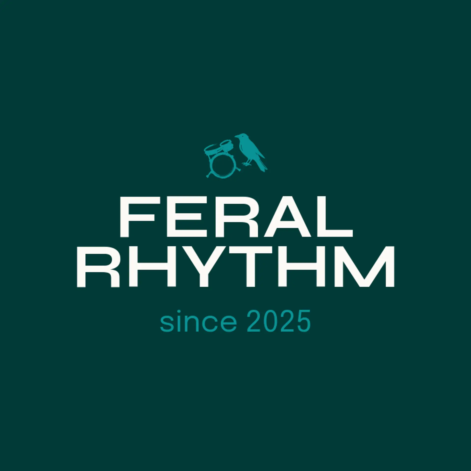 Feral Rhythm logo for rock