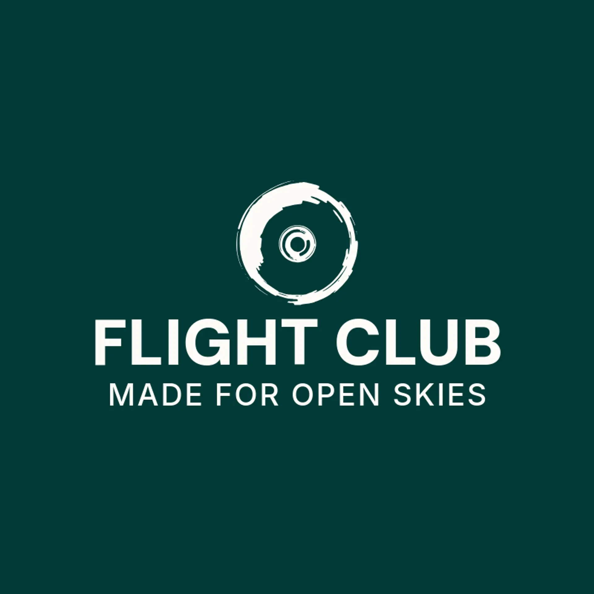 Flight Club logo for disc