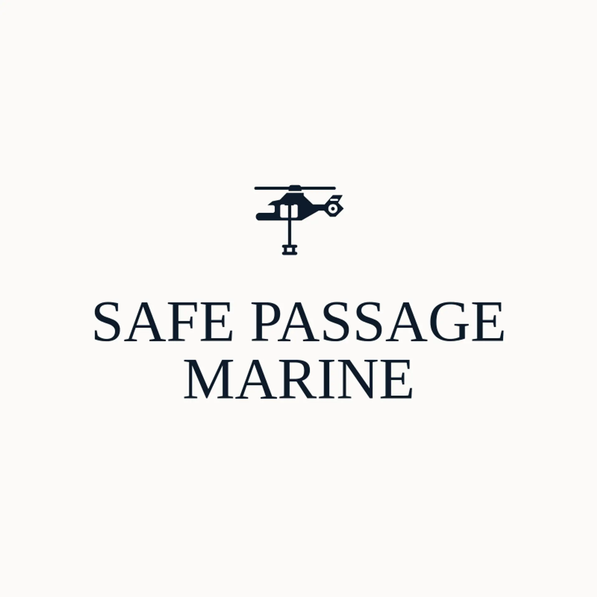Safe Passage Marine logo for coast guard