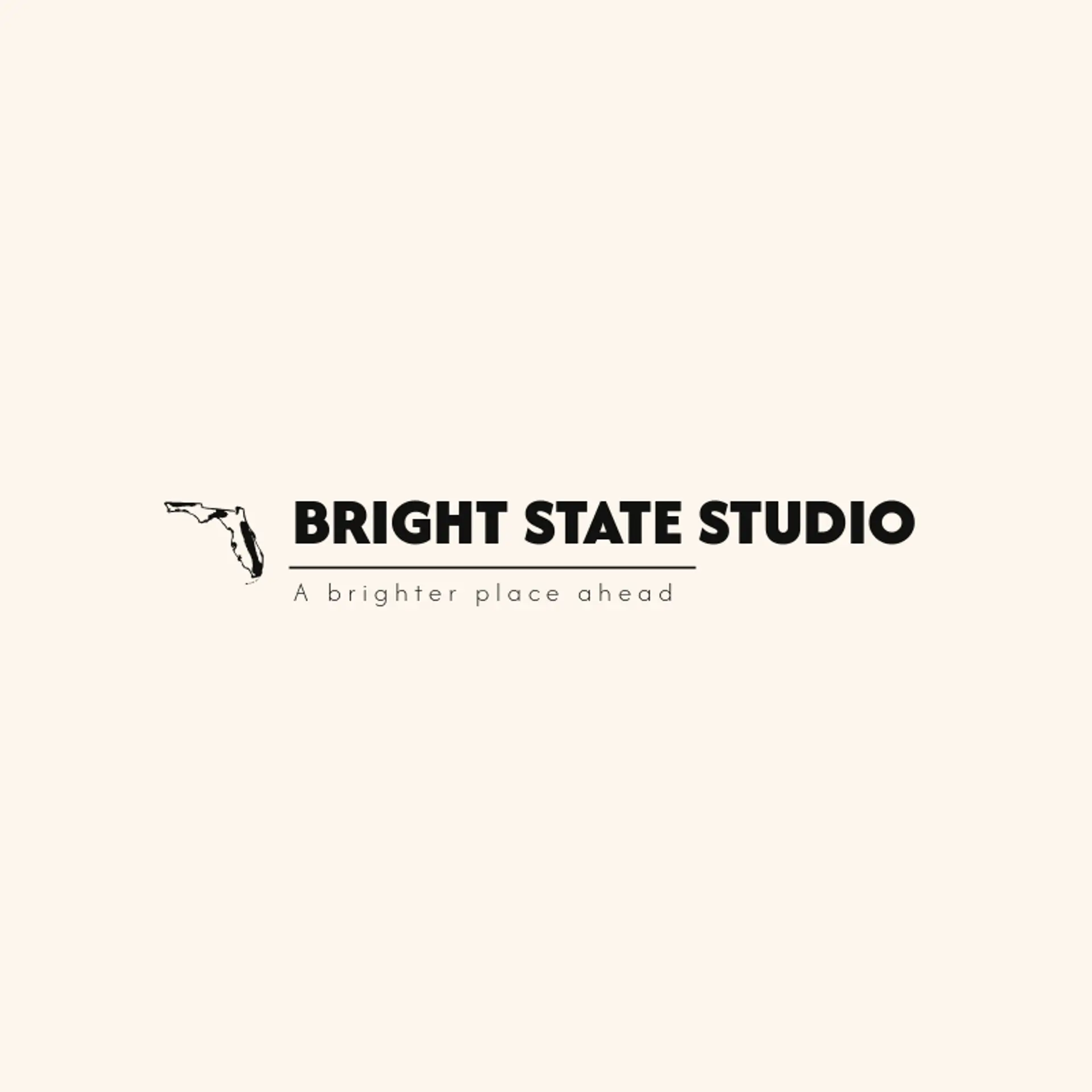 Bright State Studio logo for state