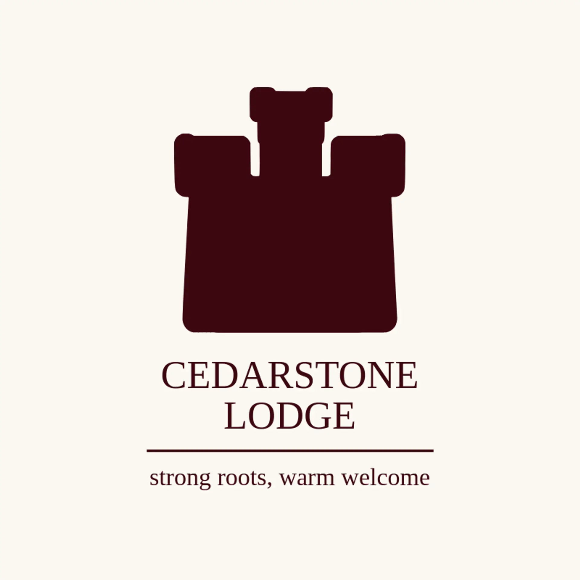 Cedarstone Lodge logo for fortress