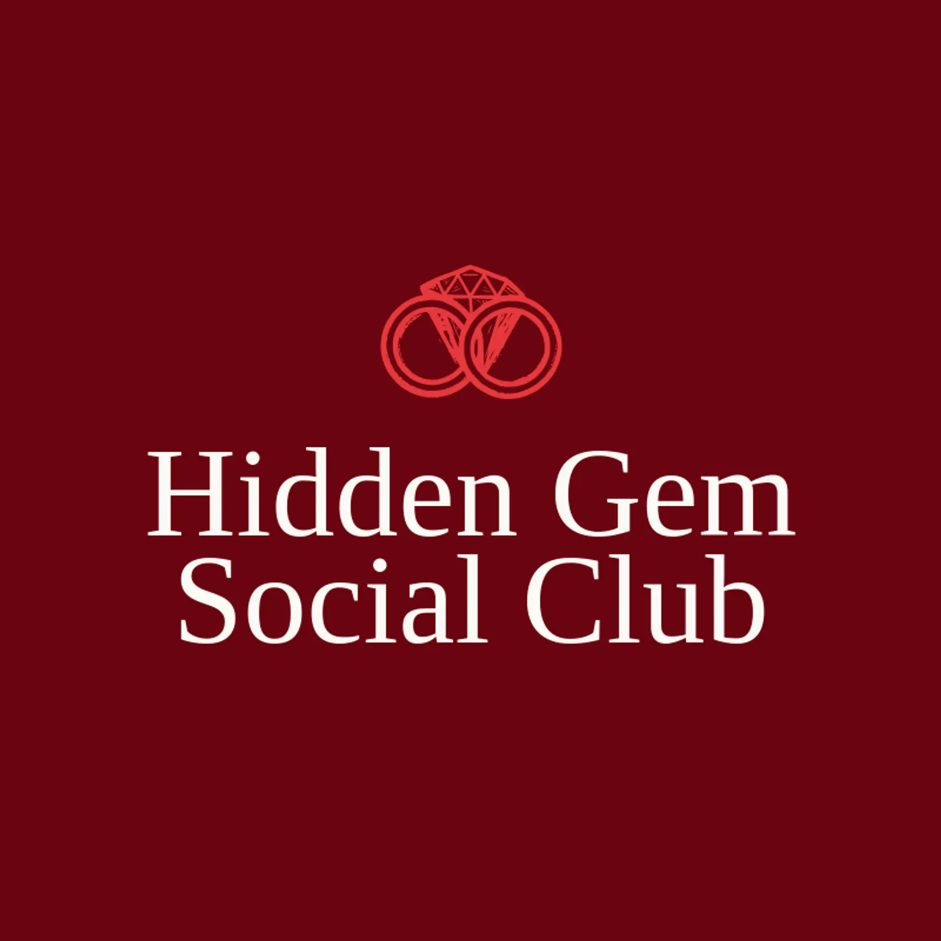 Hidden Gem Social Club logo for crystal