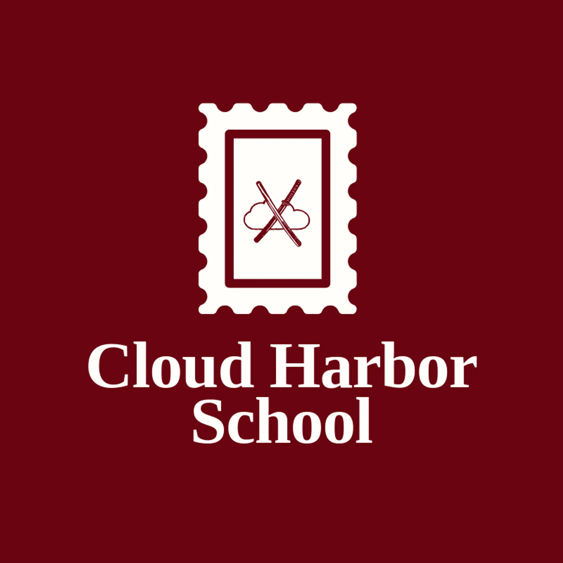 Cloud Harbor School logo for katana