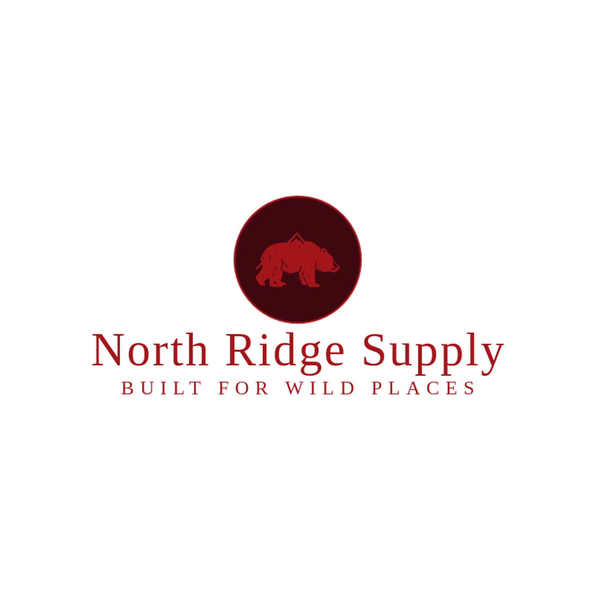 North Ridge Supply logo for grizzly bear