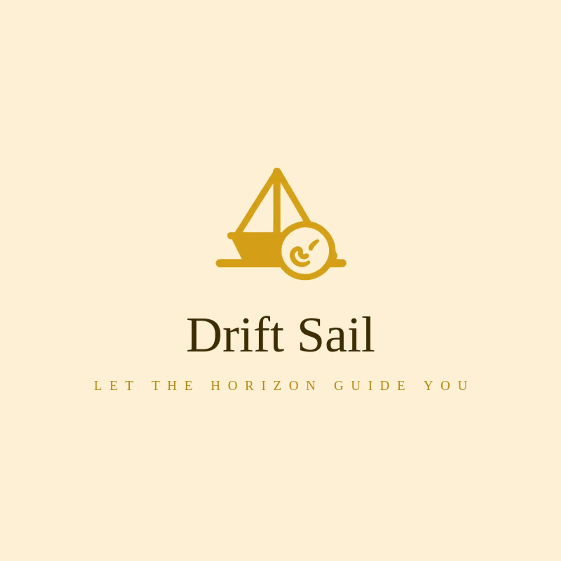 Drift Sail logo for beach