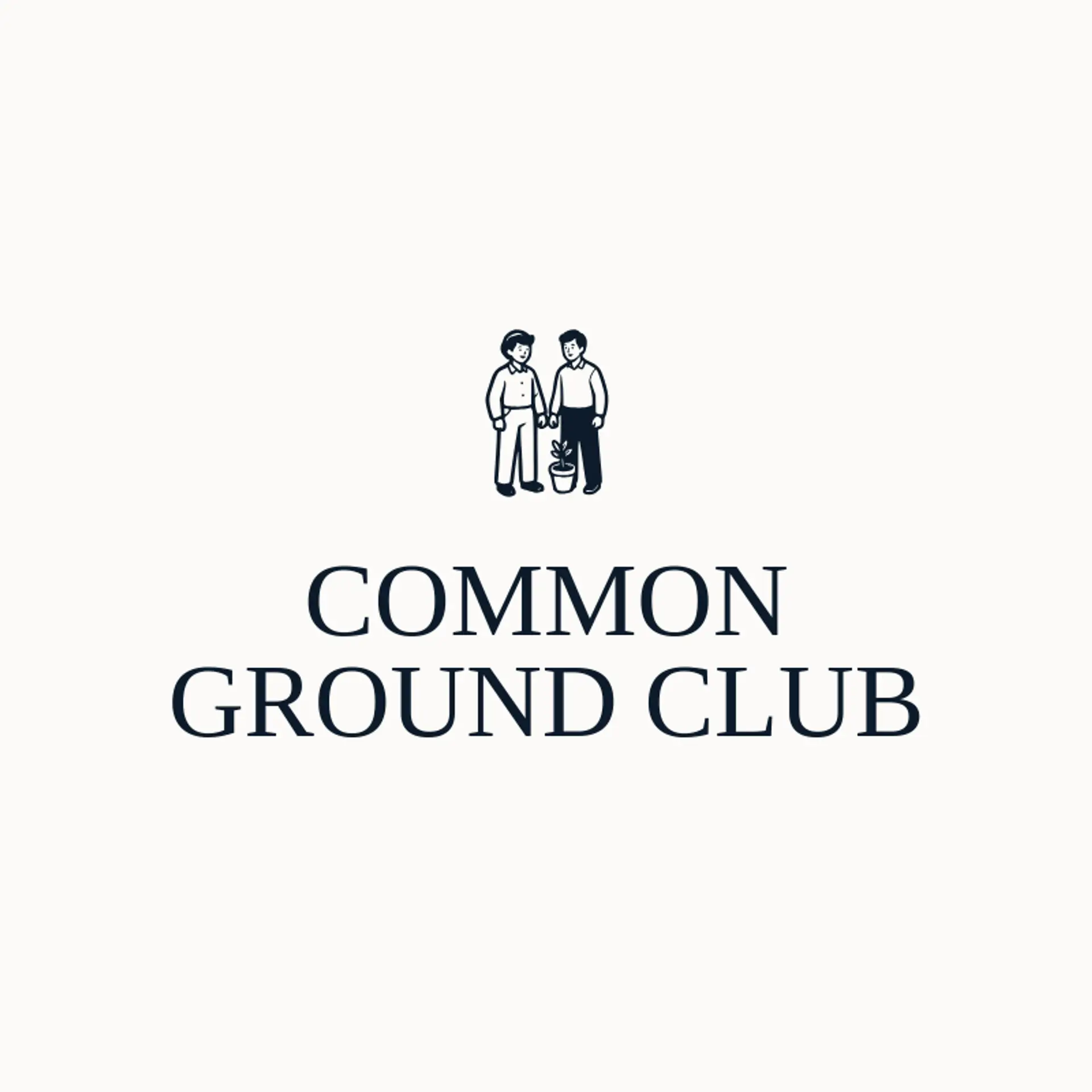 Common Ground Club logo for friend