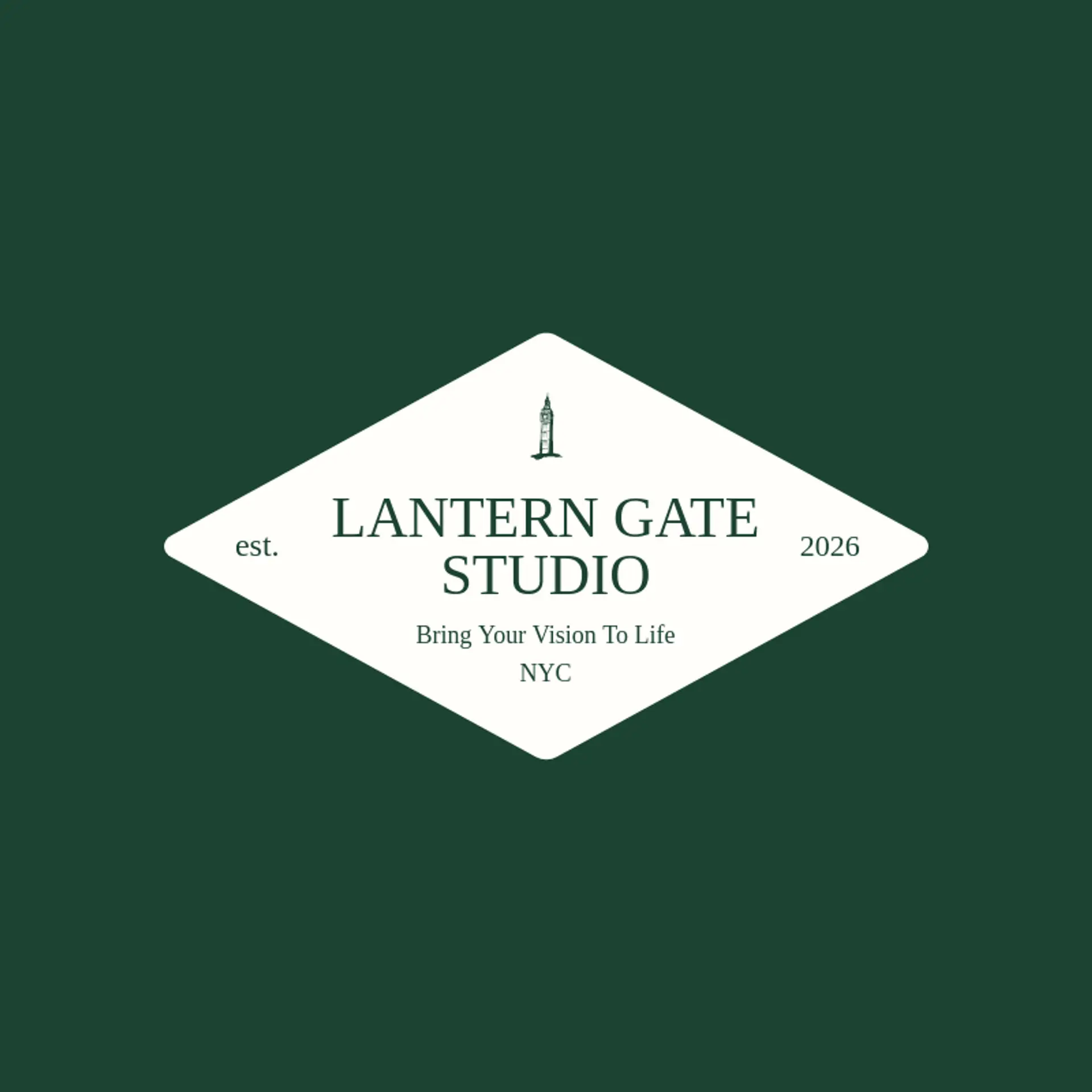 Lantern Gate Studio logo for london
