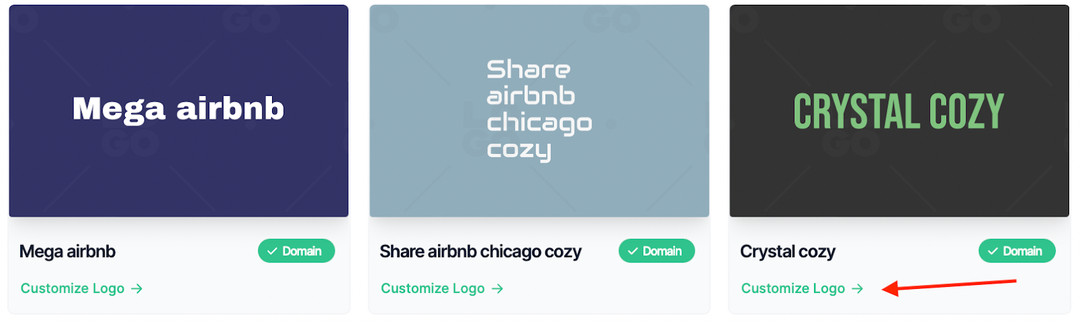 Name suggestions along with Airbnb logo ideas