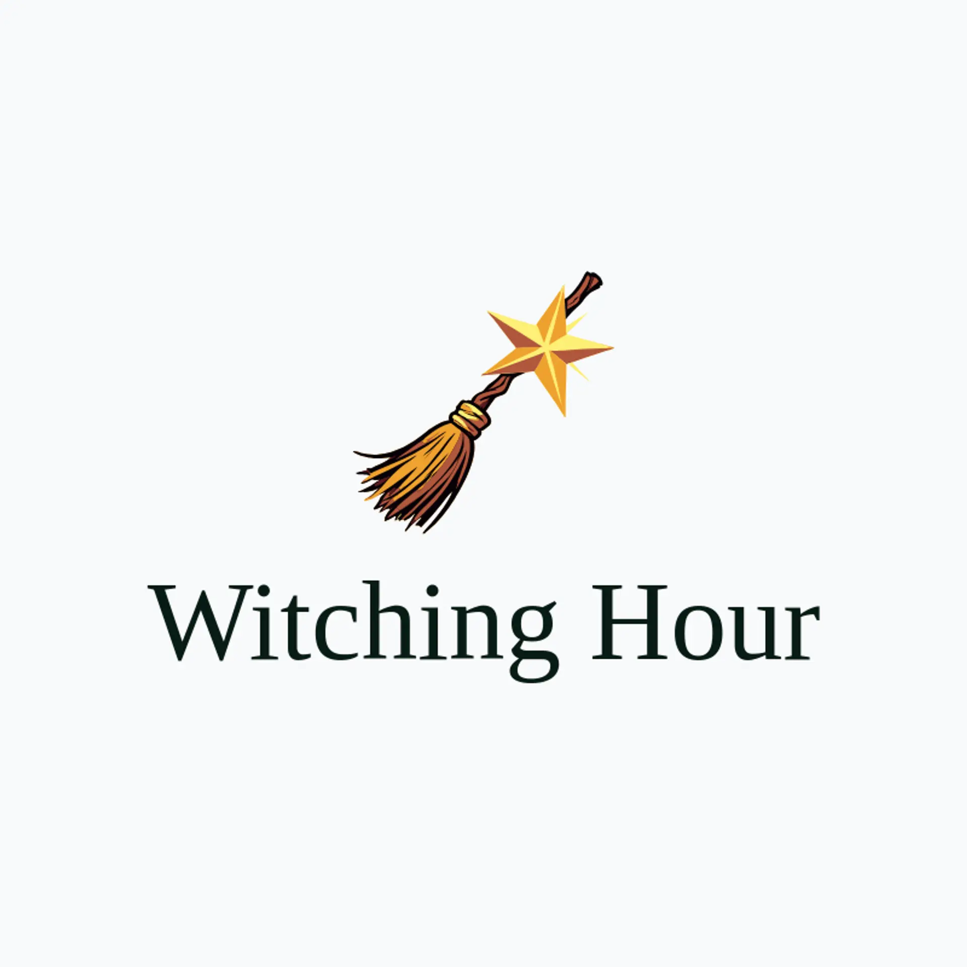 Witching Hour logo for spooky