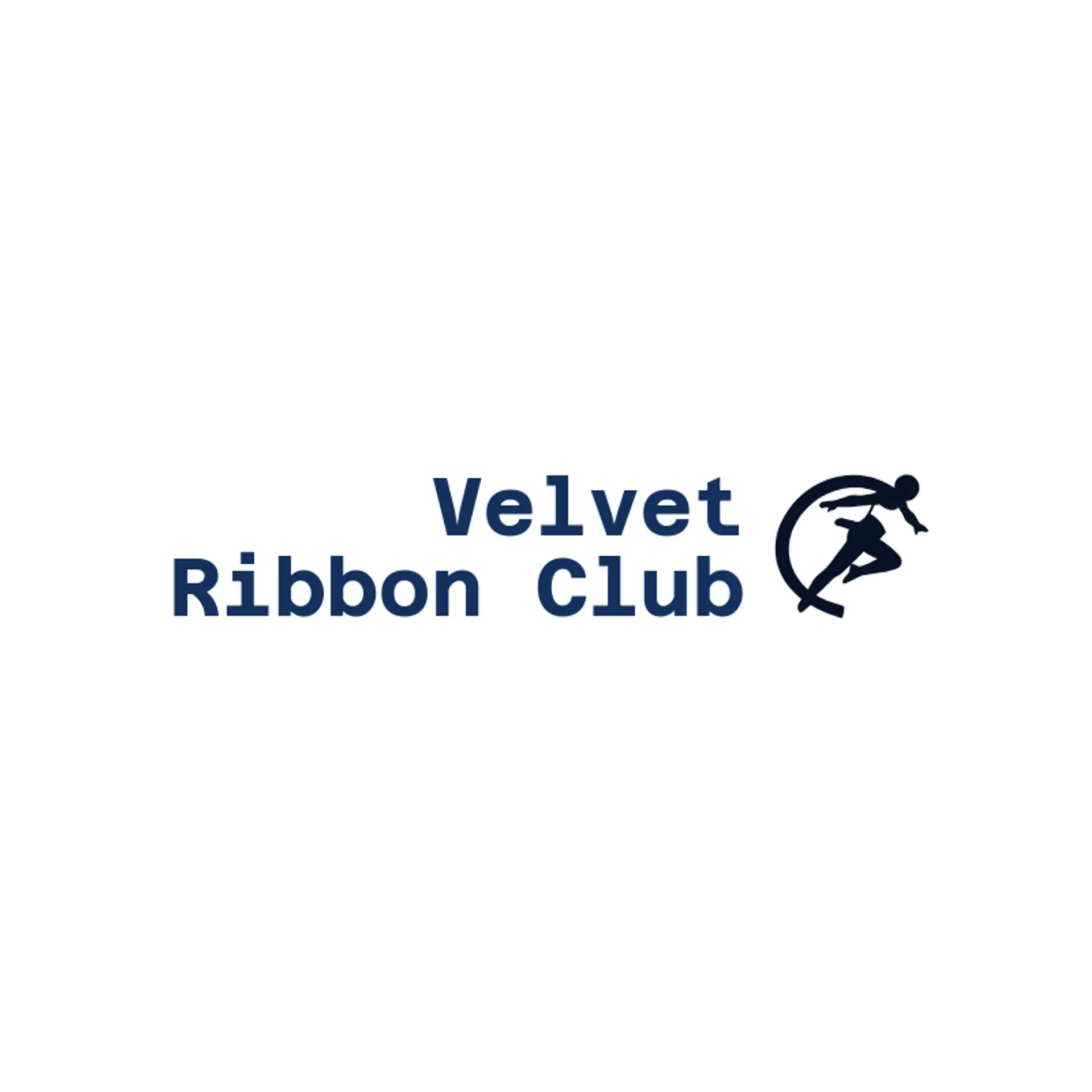 Velvet Ribbon Club logo for gymnastics