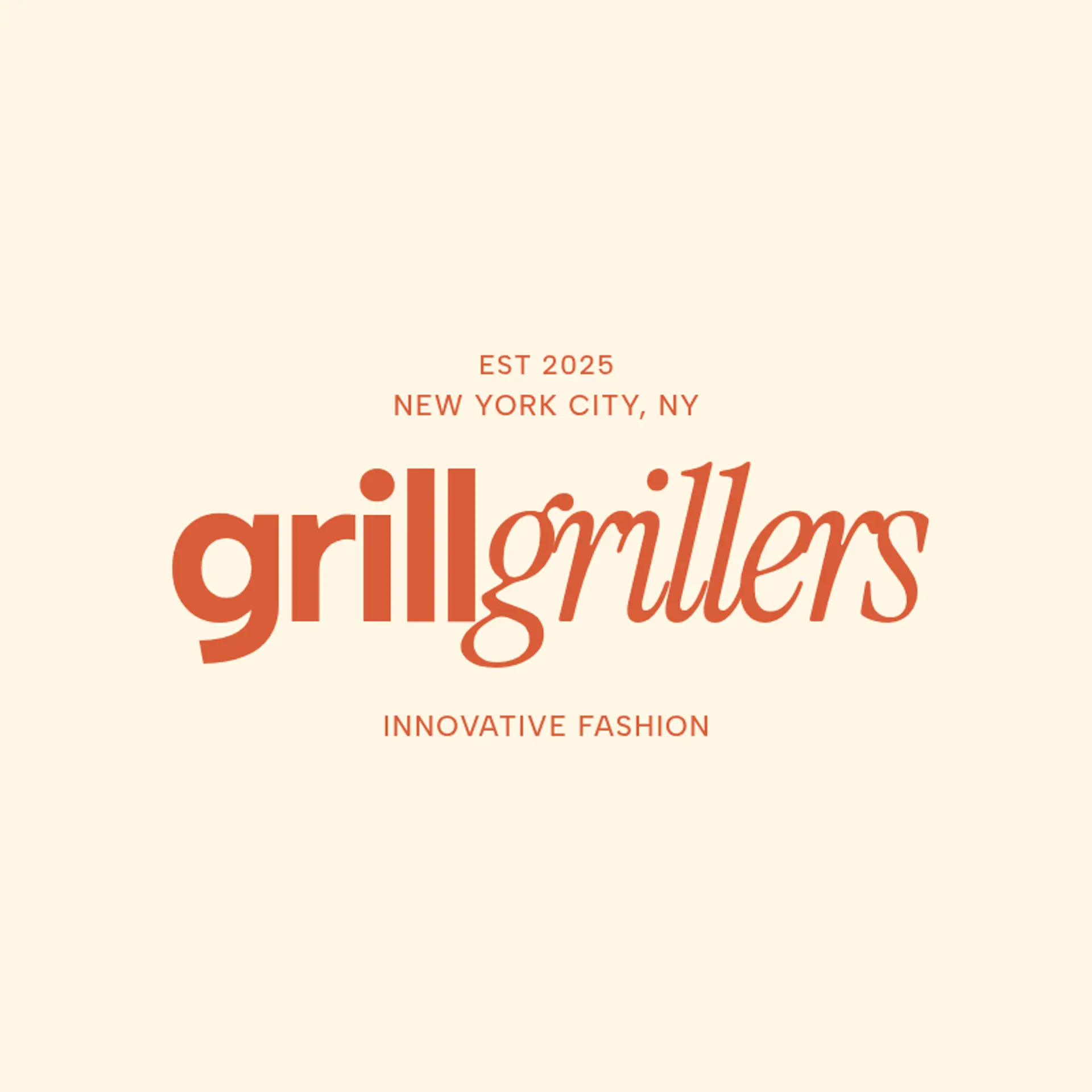 Grill Grillers logo for burger restaurant