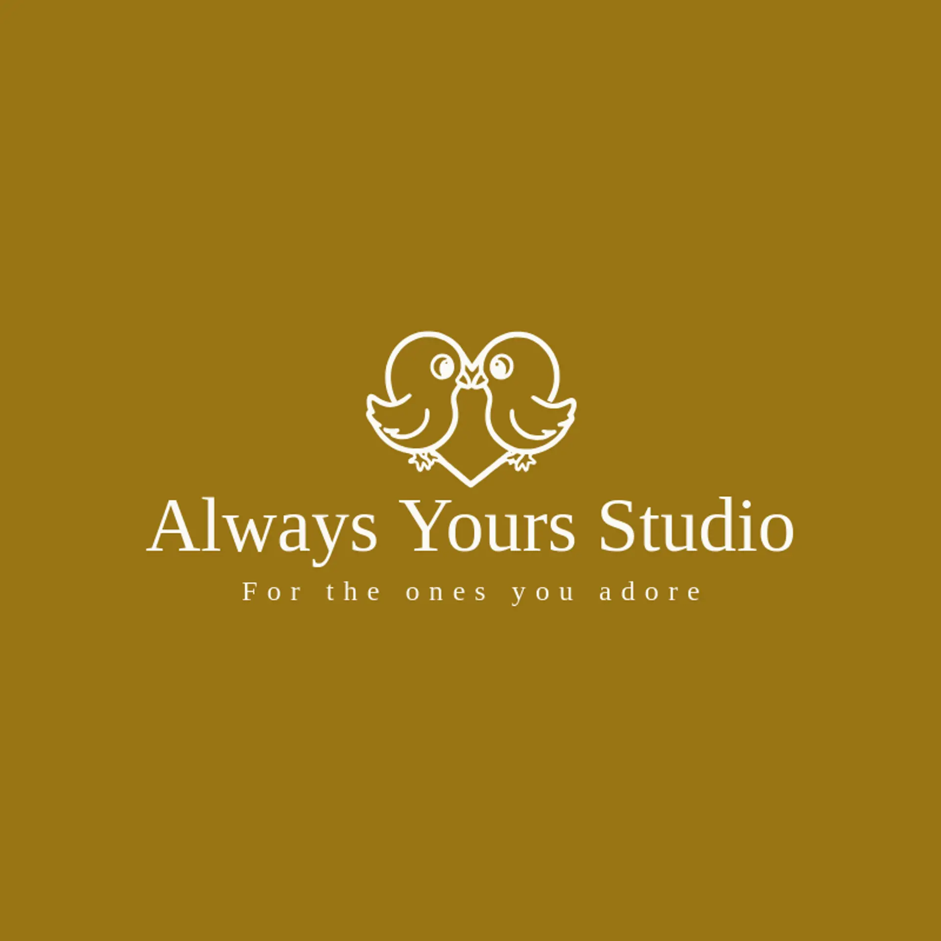 Always Yours Studio logo for valentine