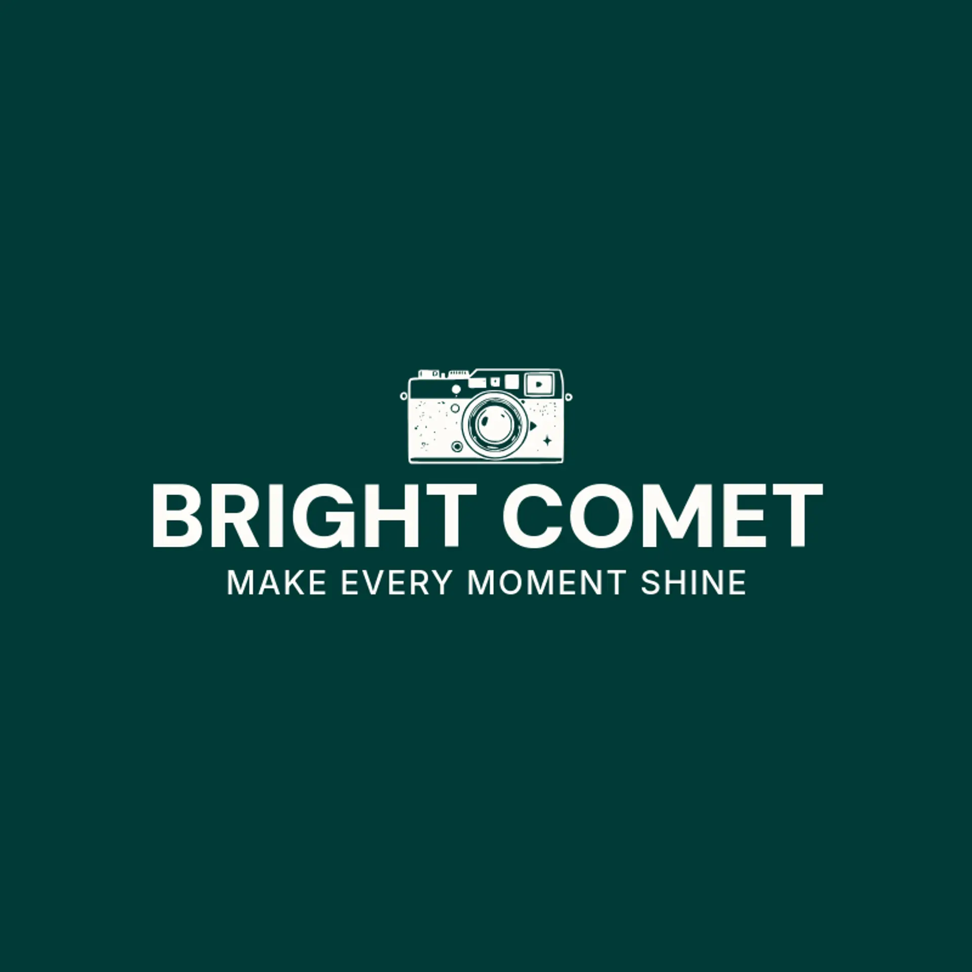 Bright Comet logo for stars