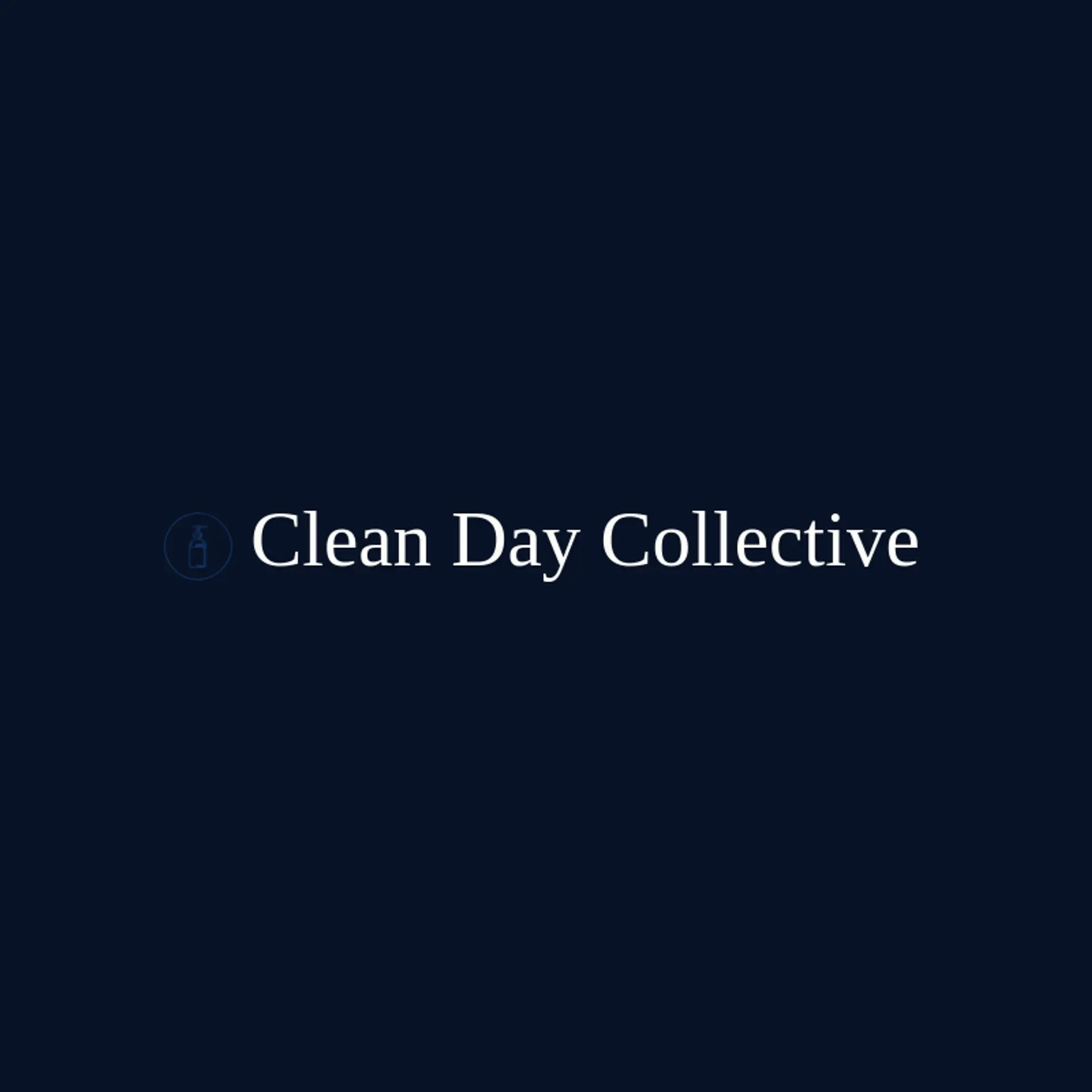 Clean Day Collective logo for hand sanitizer