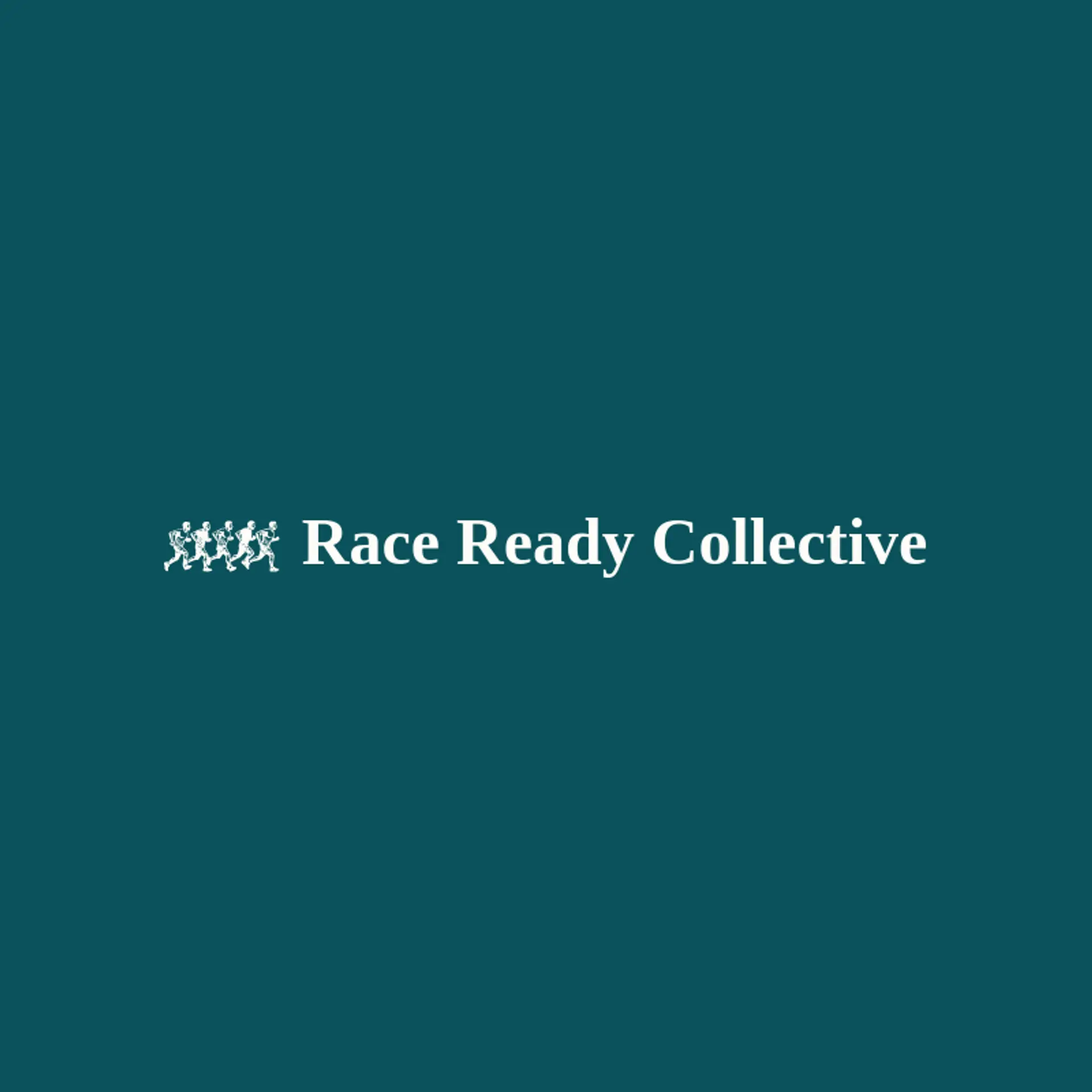 Race Ready Collective logo for runner