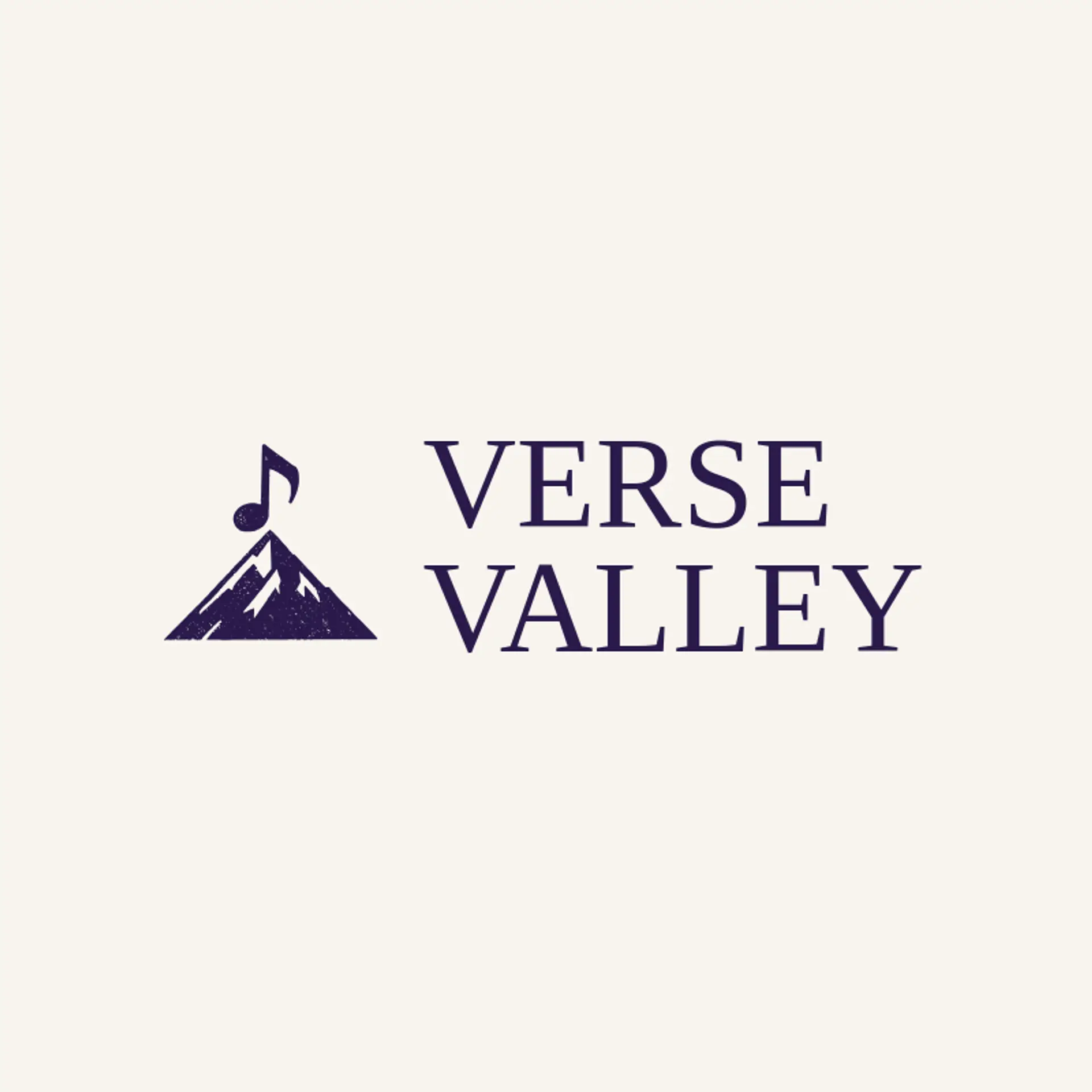 Verse Valley logo for music note