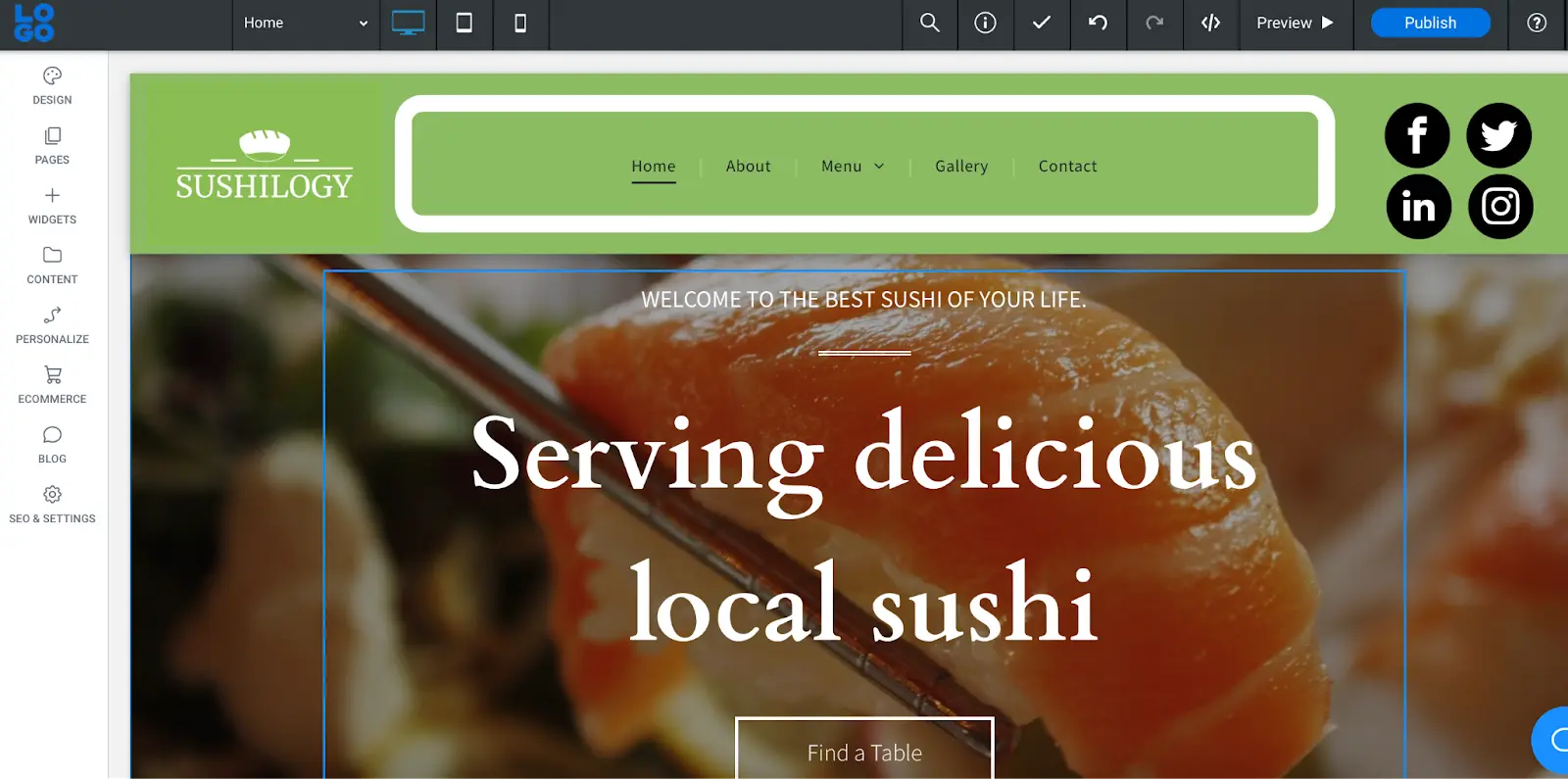 Set up your website in no time