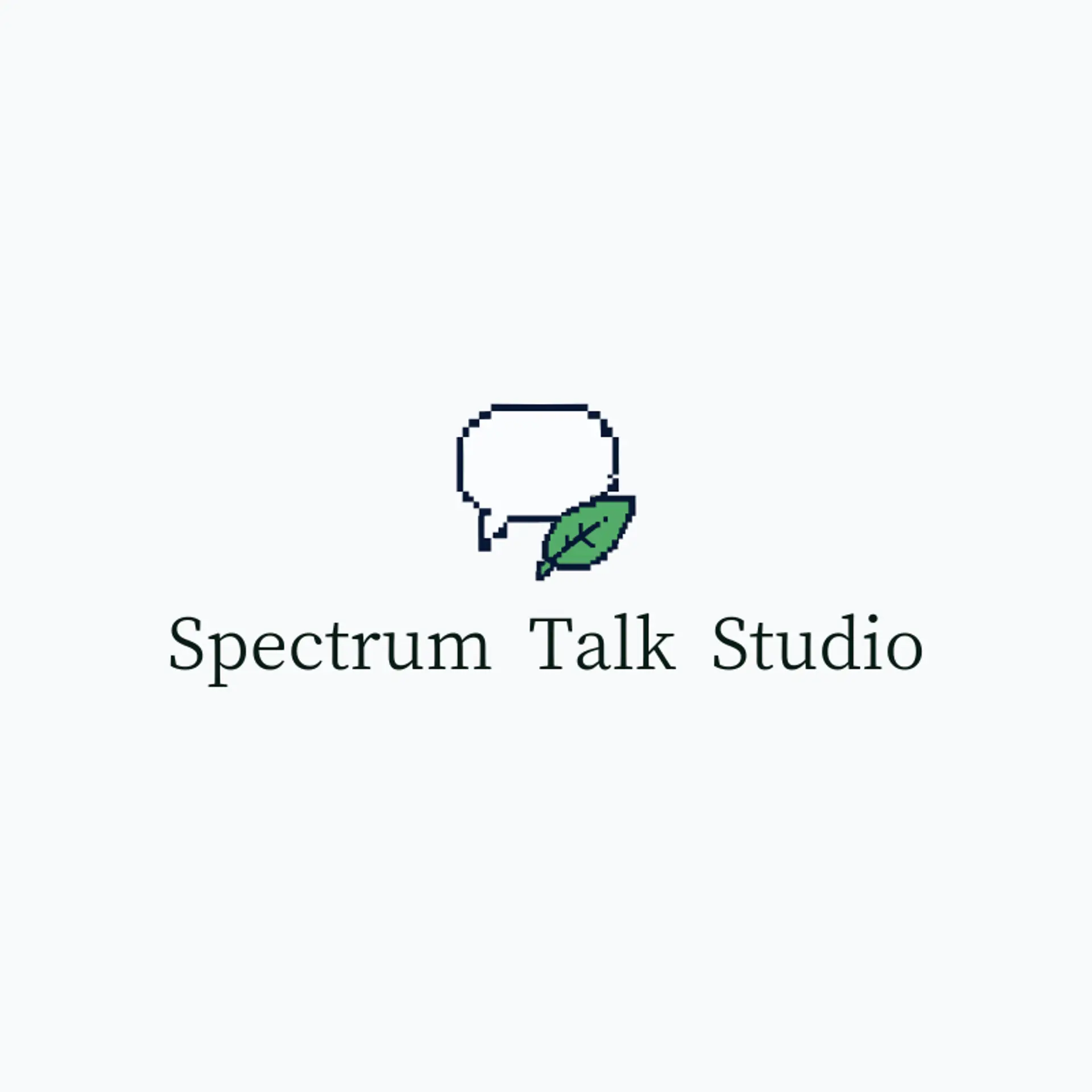 Spectrum Talk Studio logo for autism