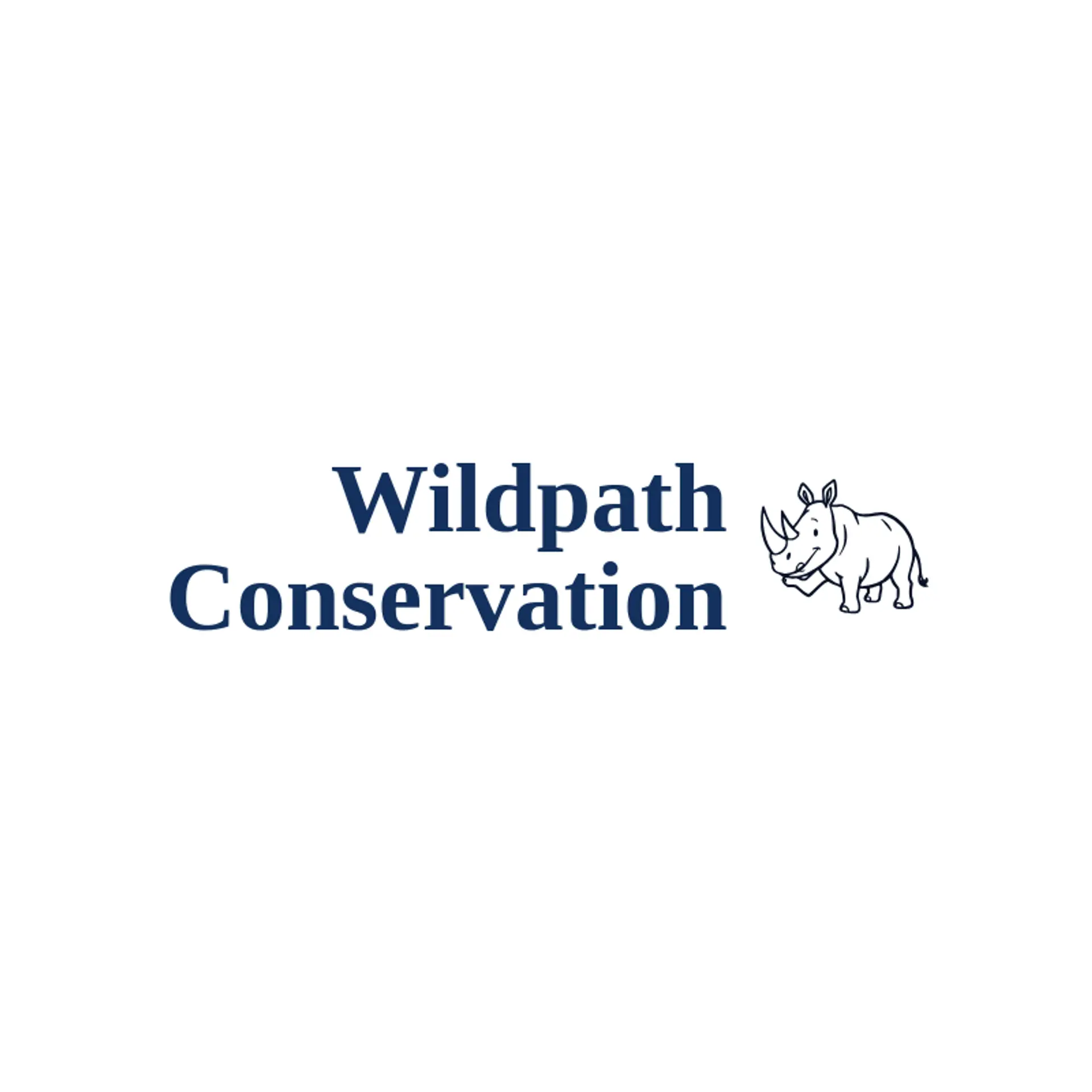 Wildpath Conservation logo for rhino