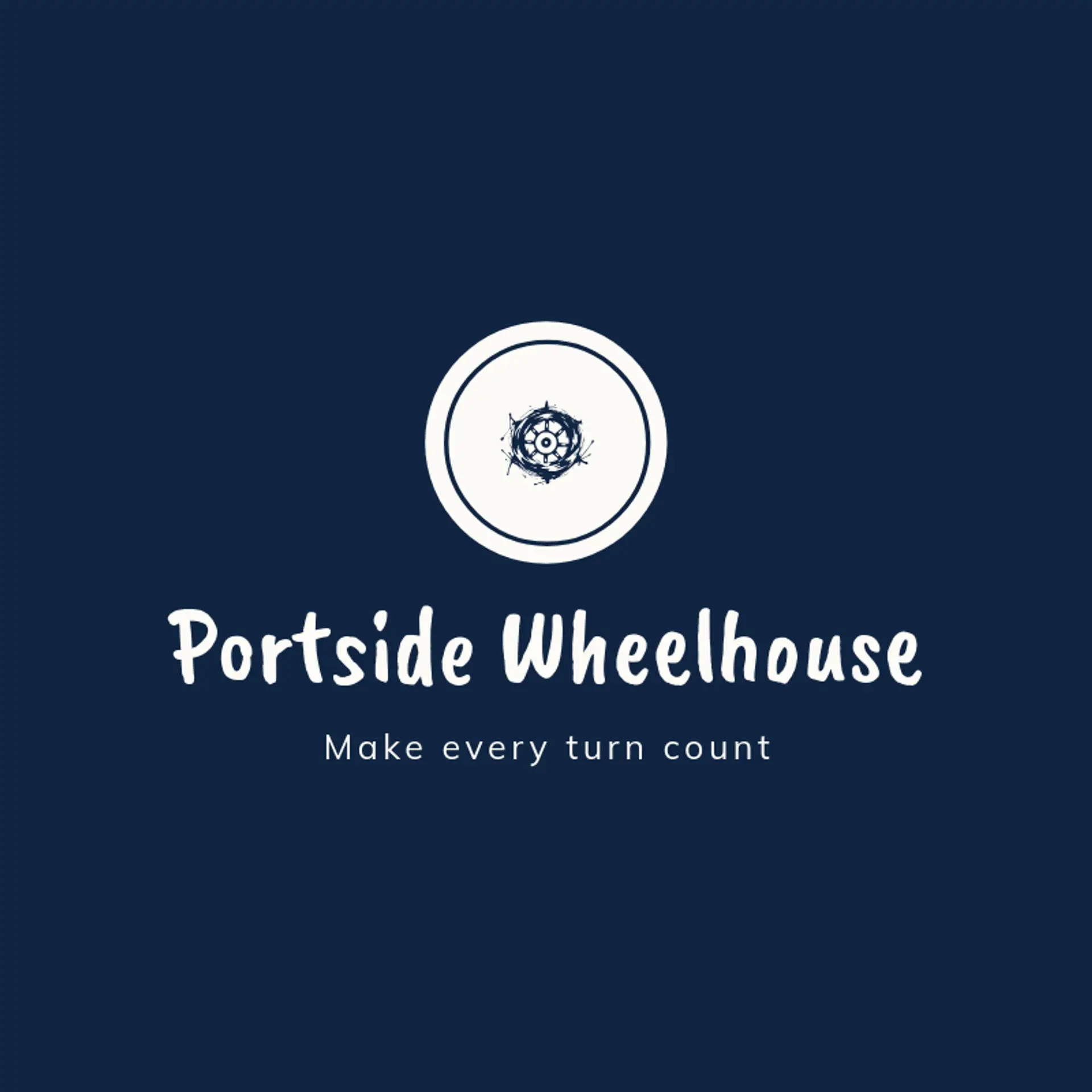 Portside Wheelhouse logo for helm