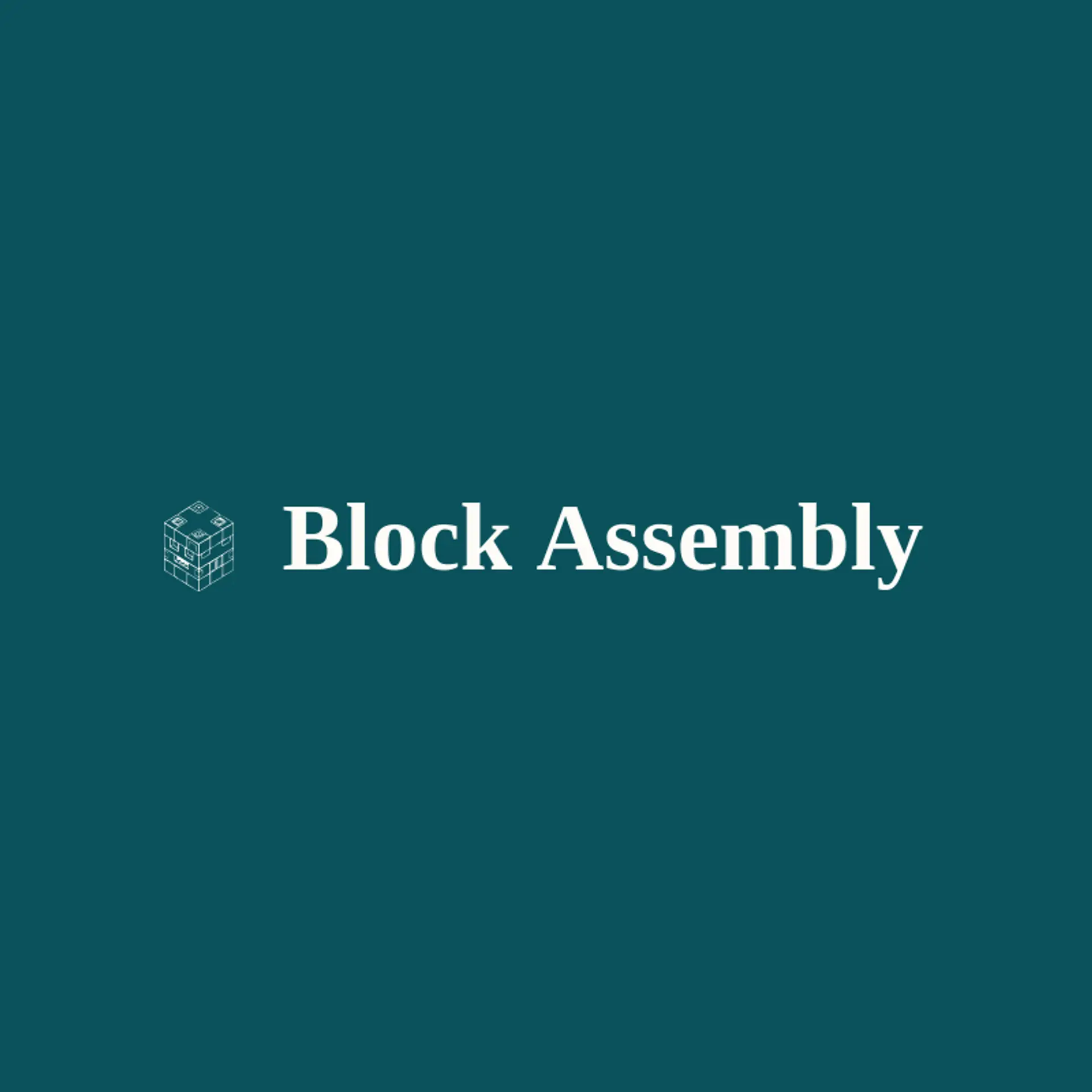 Block Assembly logo for block