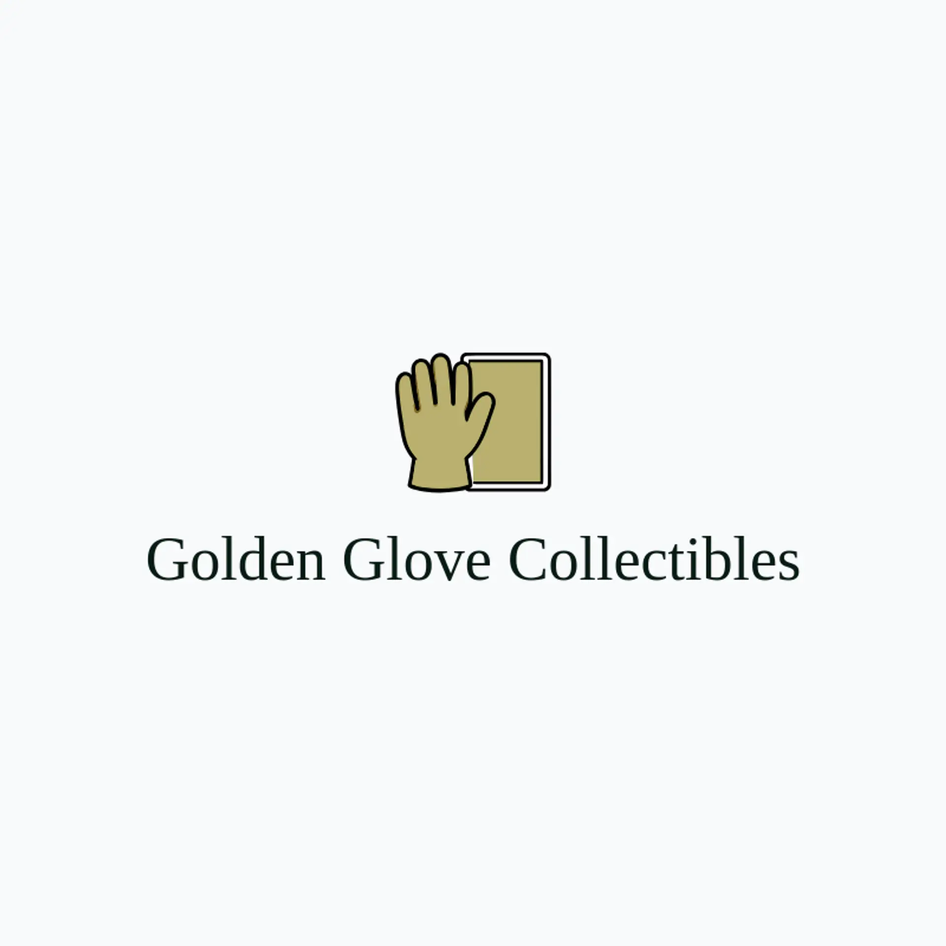 Golden Glove Collectibles logo for sports card