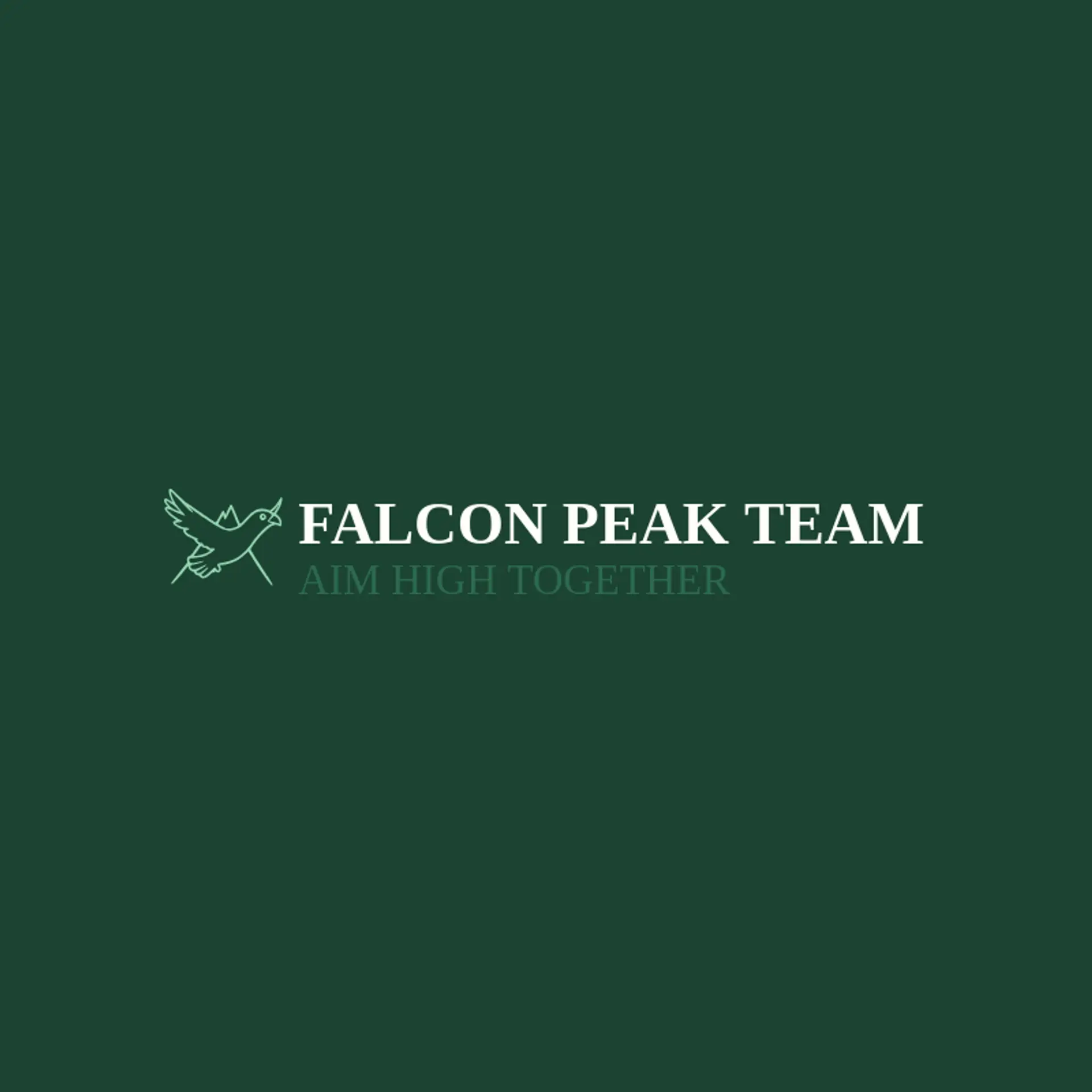 Falcon Peak Team logo for wing