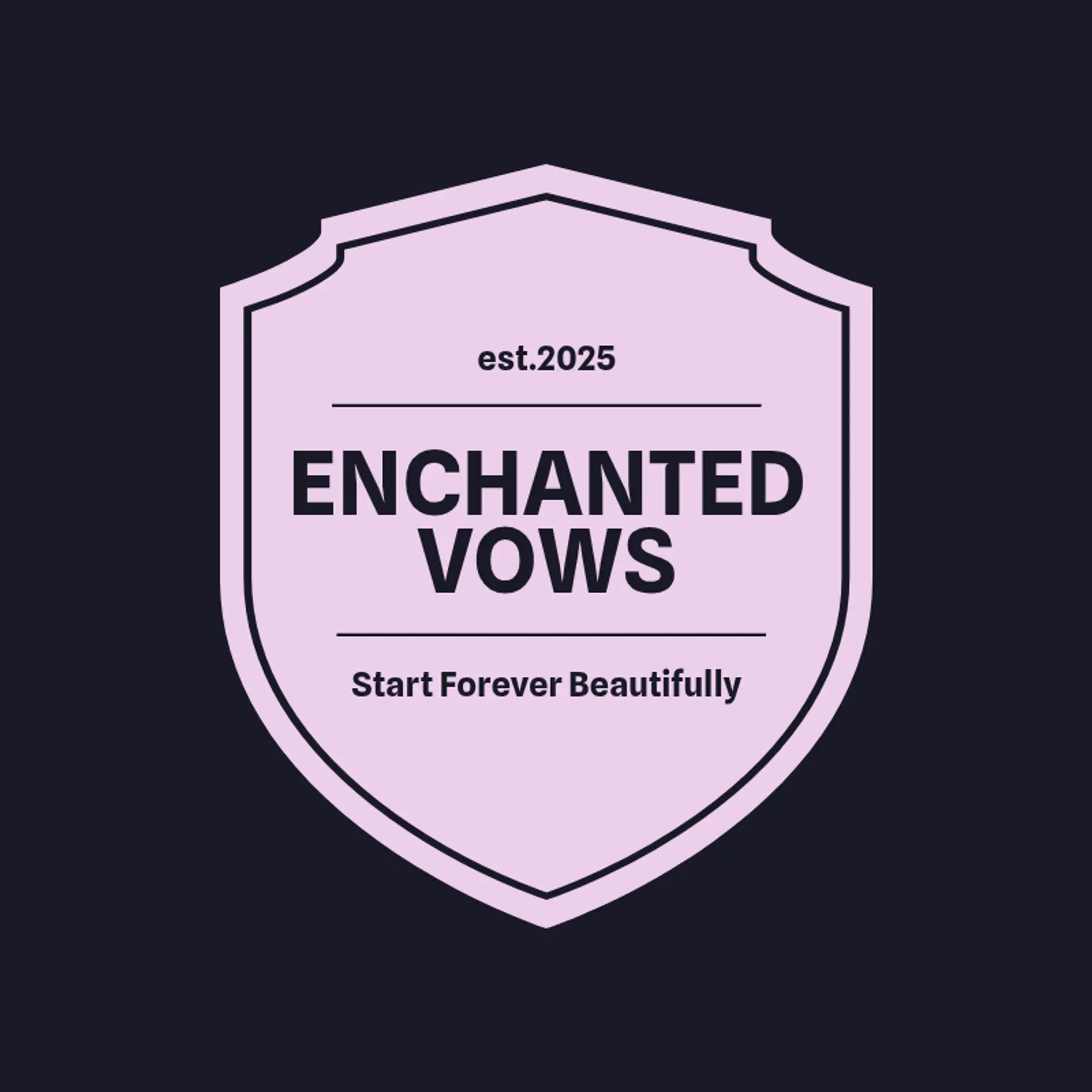 Everwhite Events logo for wedding