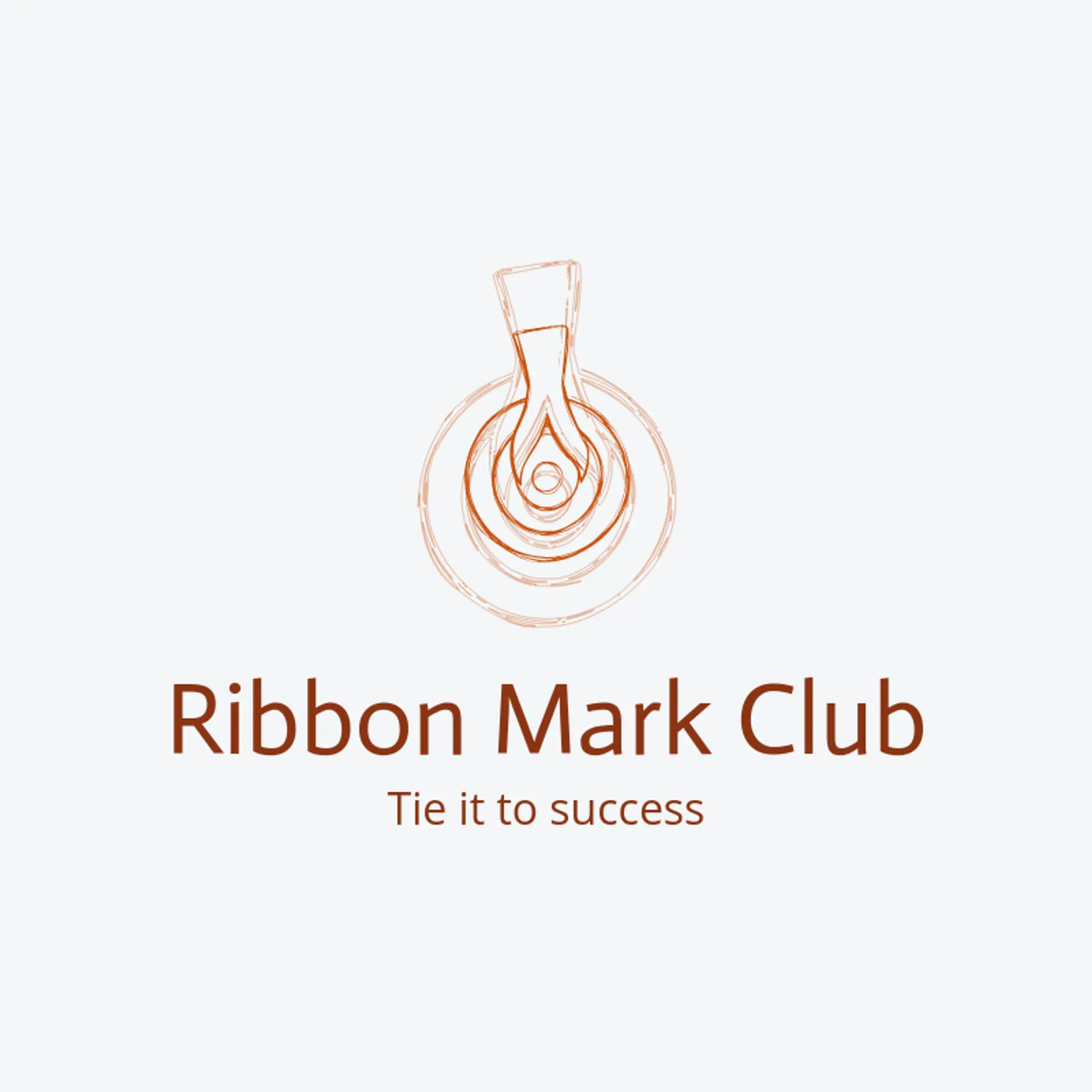 Ribbon Mark Club logo for bullseye