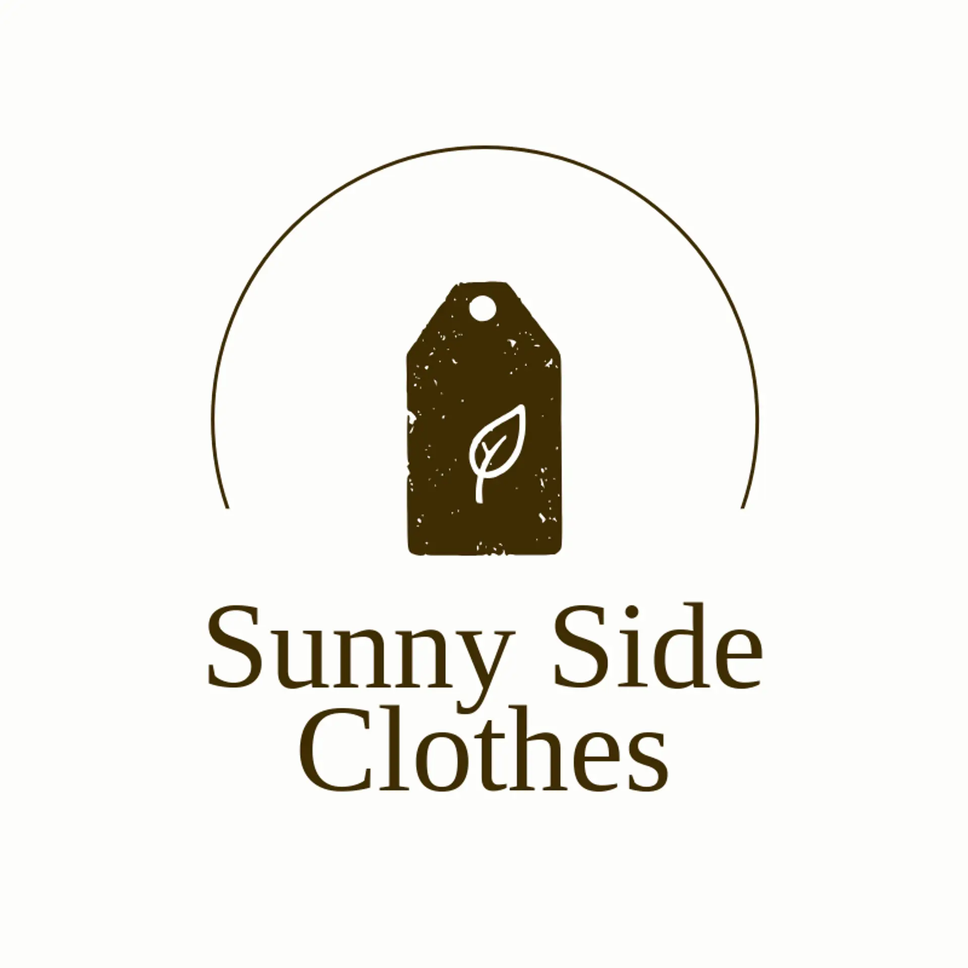 Sunny Side Clothes logo for kids clothing