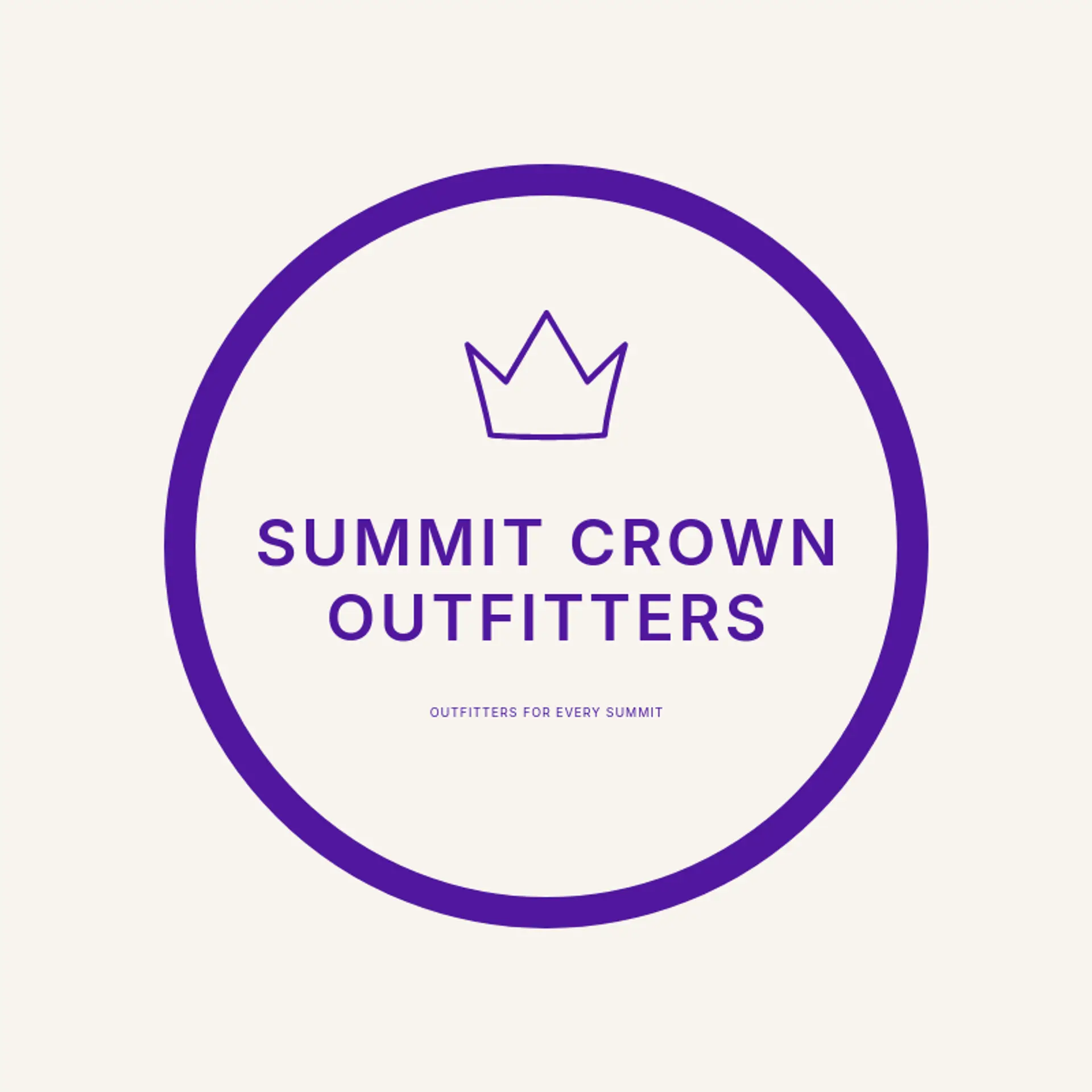 Summit Crown Outfitters logo for queen