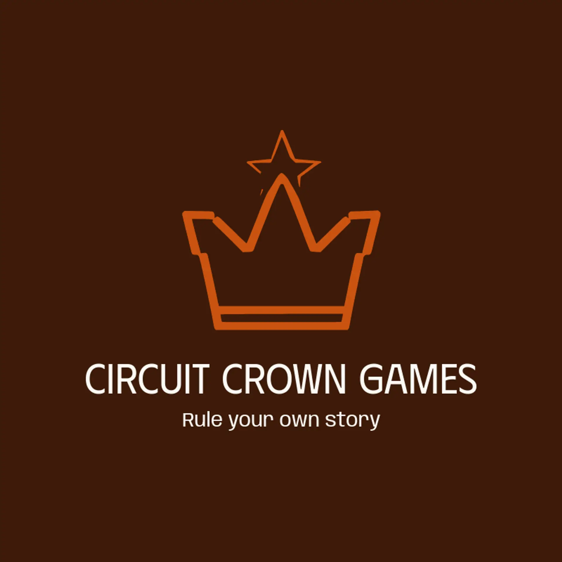 Circuit Crown Games logo for video game