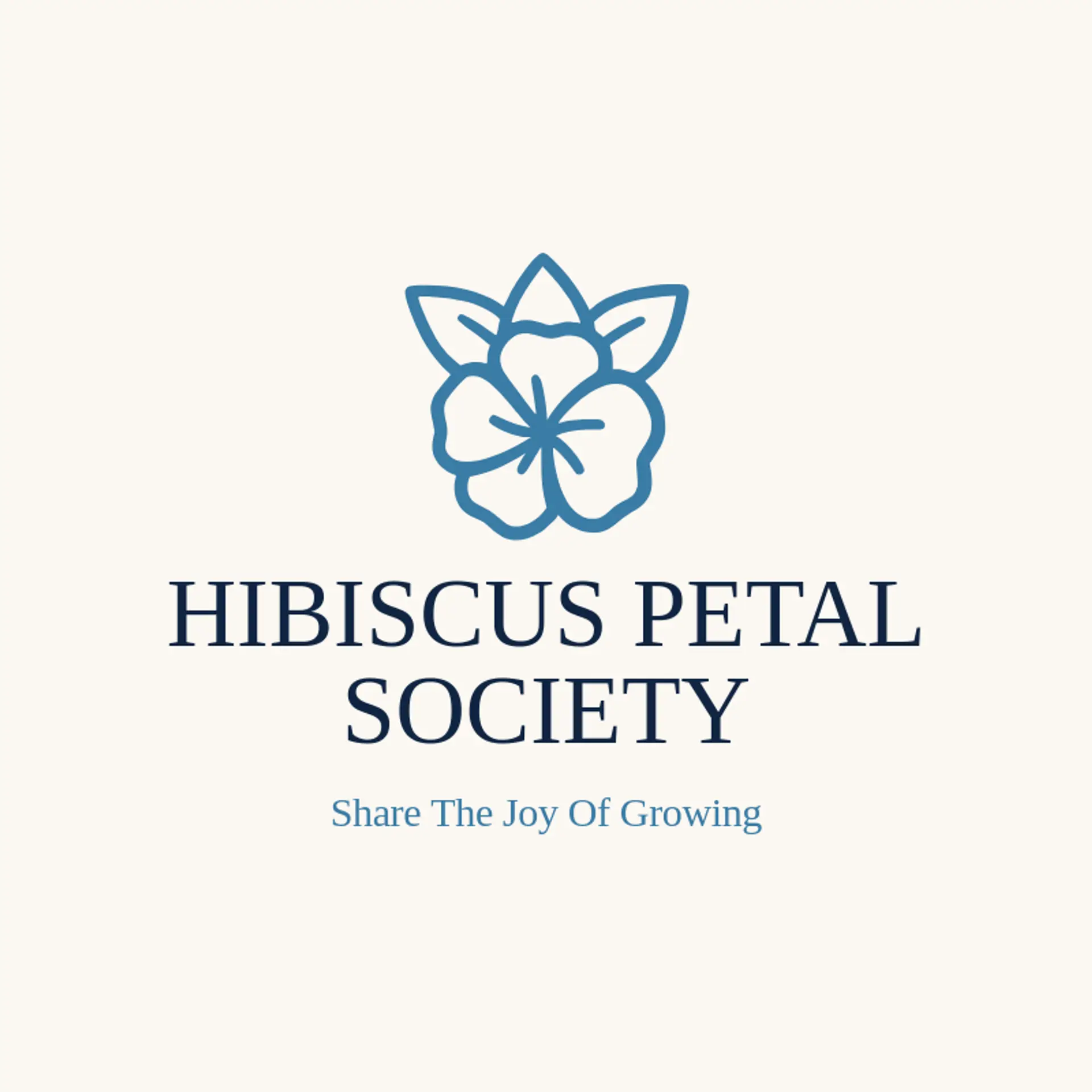 Hibiscus Petal Society logo for hibiscus