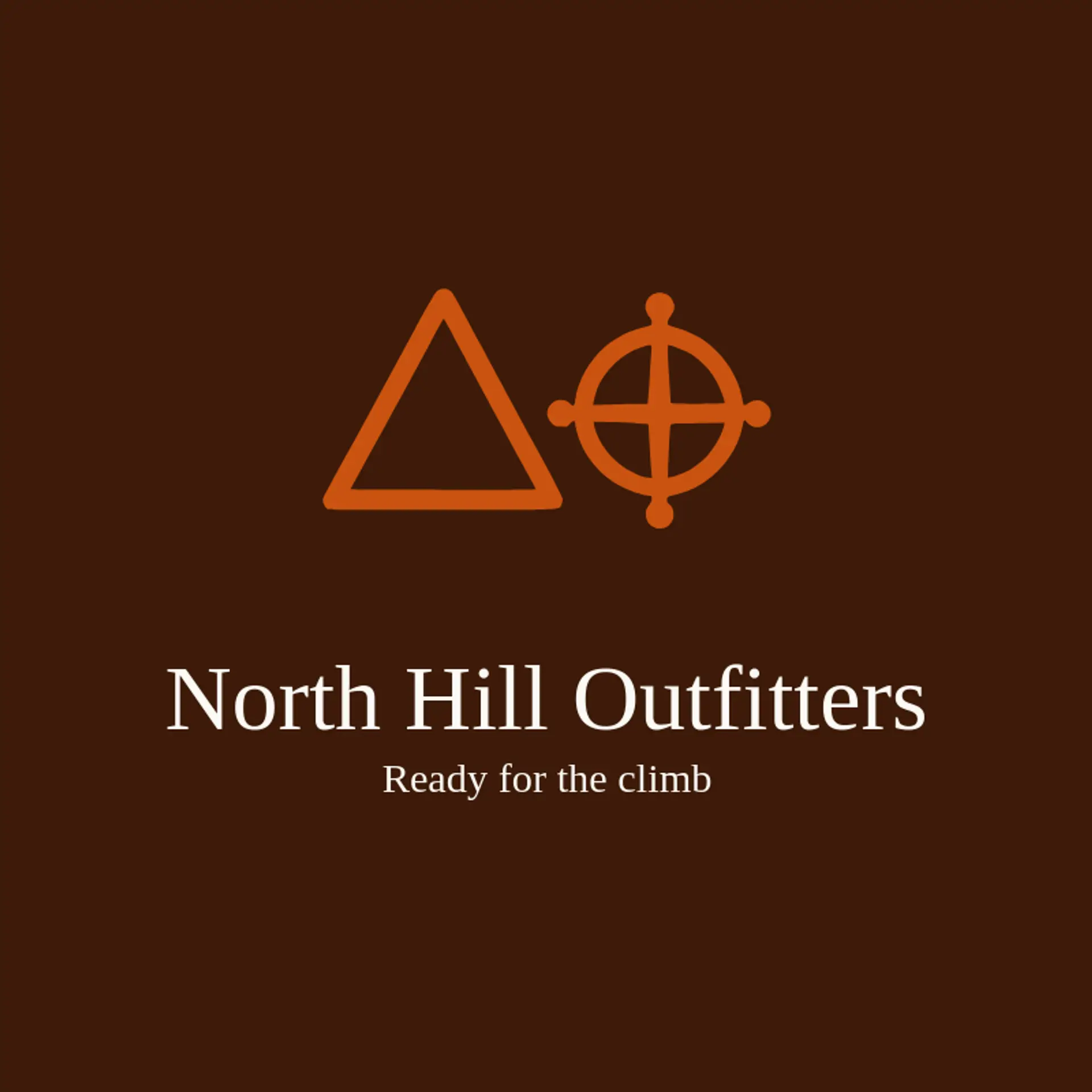 North Hill Outfitters logo for hill