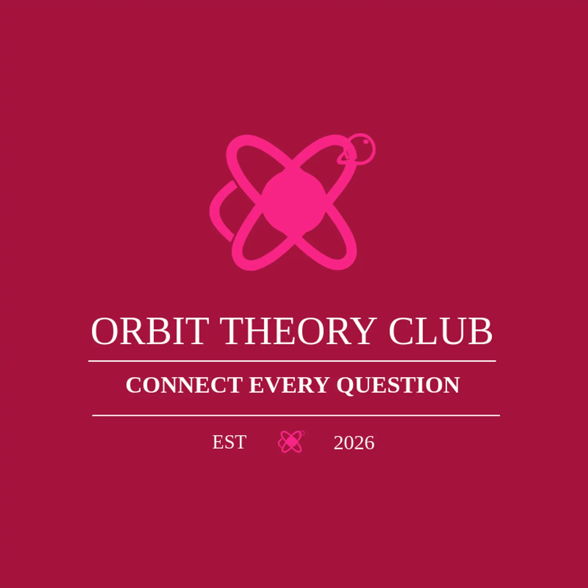 Orbit Theory Club logo for nerd