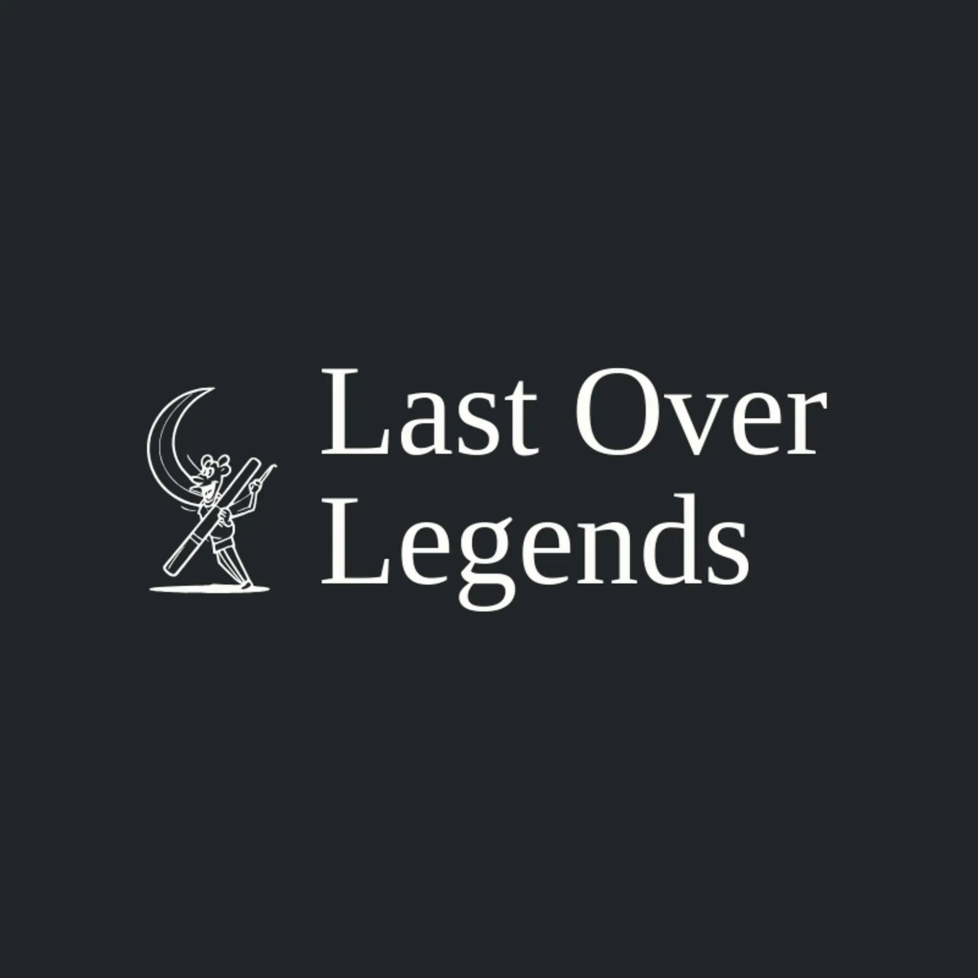 Last Over Legends logo for cricket team